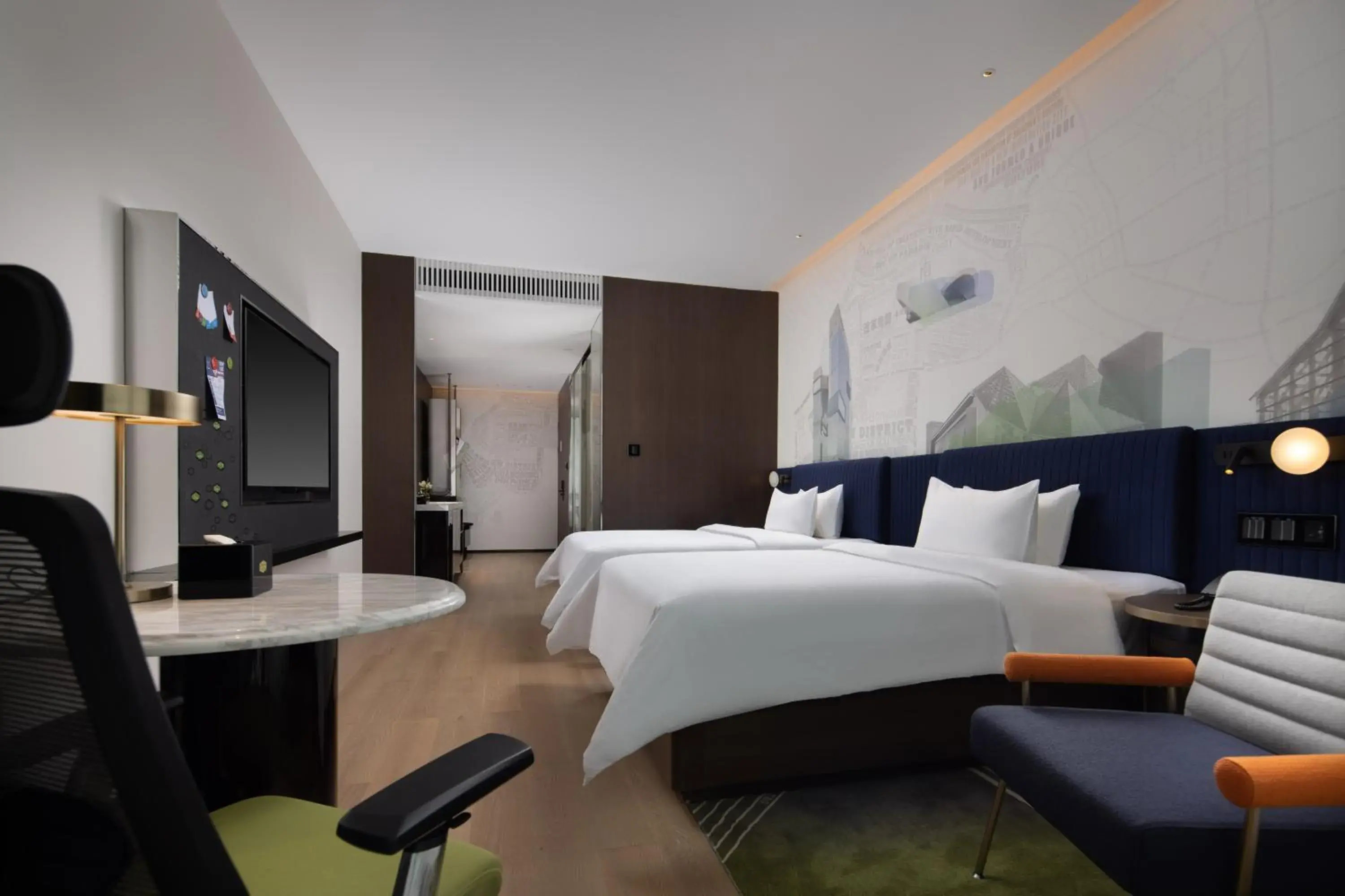 Comfort Twin Room in Hampton by Hilton Shenzhen Nanshan Science and Technology Park Comfort Twin Room in Hampton by Hilton Shenzhen Nanshan Science and Technology Park