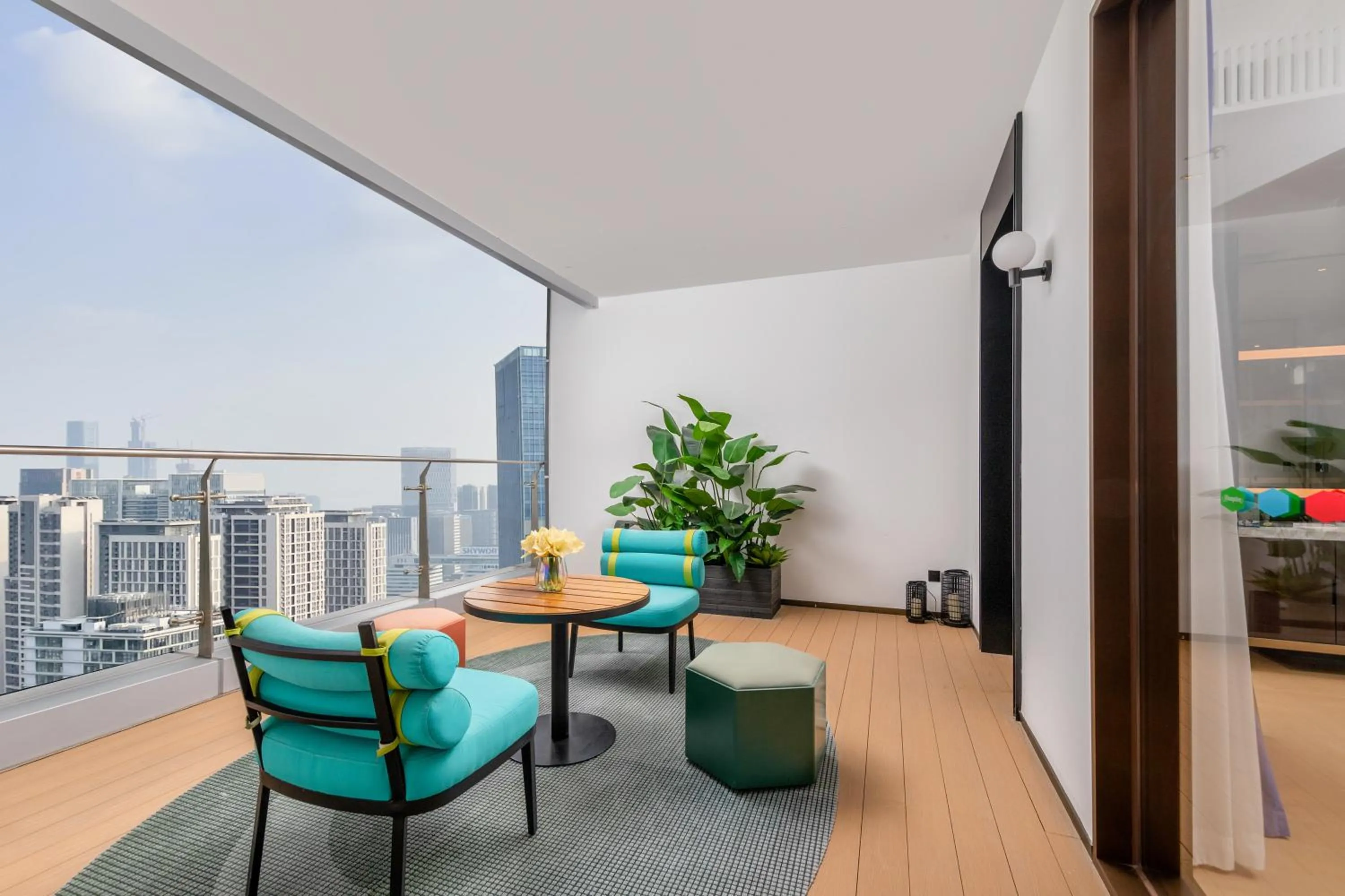 Balcony/Terrace in Hampton by Hilton Shenzhen Nanshan Science and Technology Park