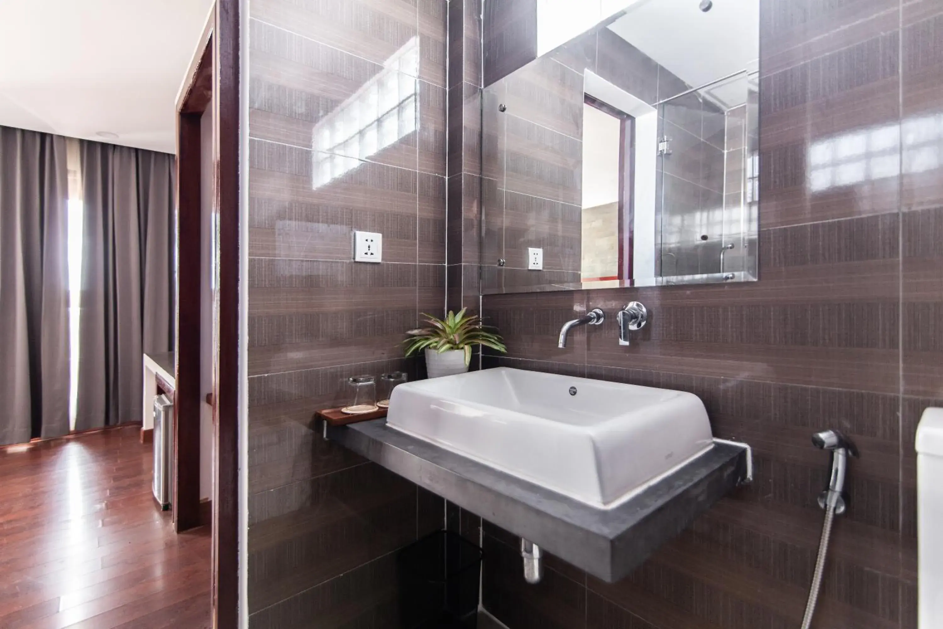 Bathroom in Angkor Eden Boutique Hotel Bathroom in Angkor Eden Boutique Hotel