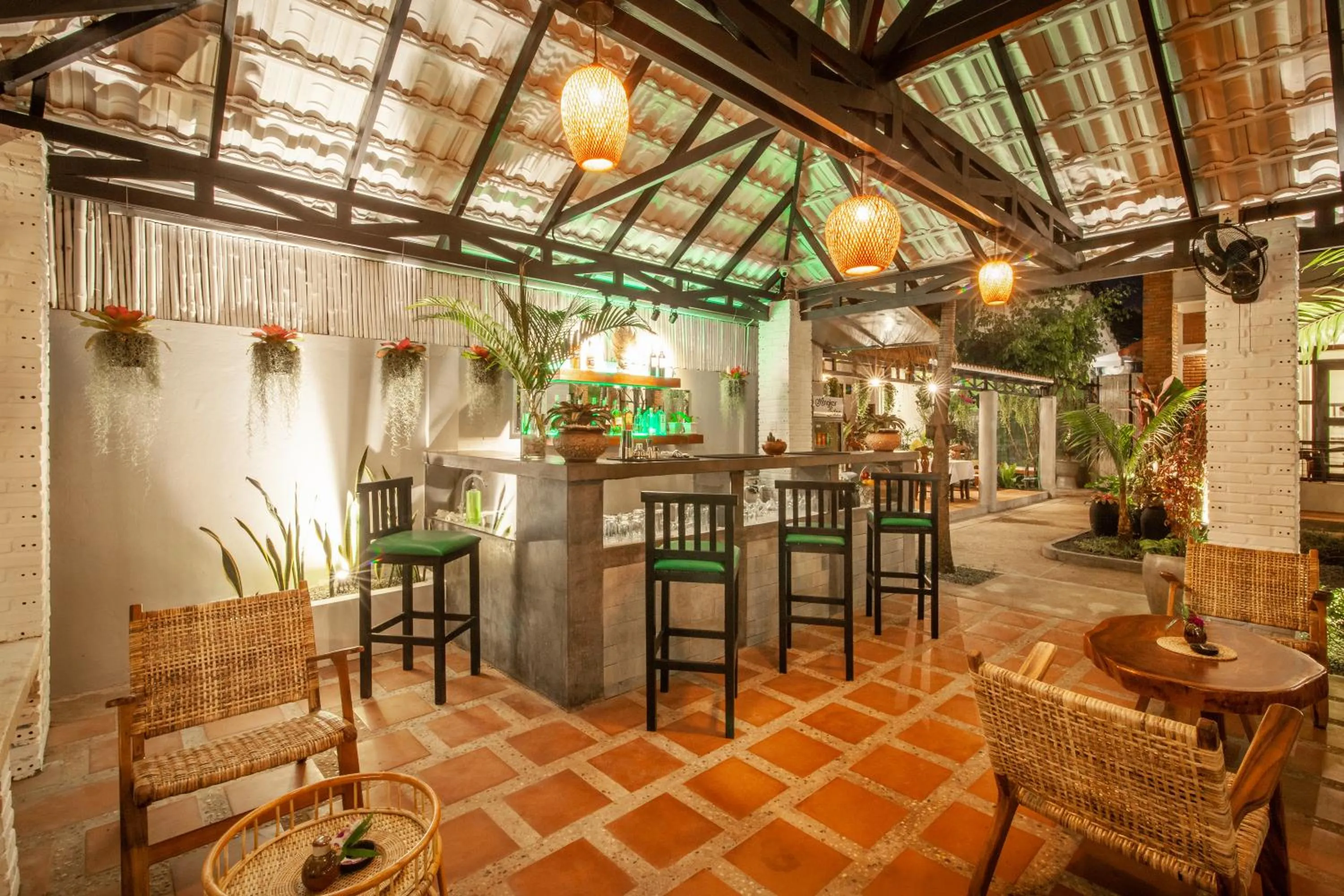Lounge or bar in Angkor Eden Boutique Hotel