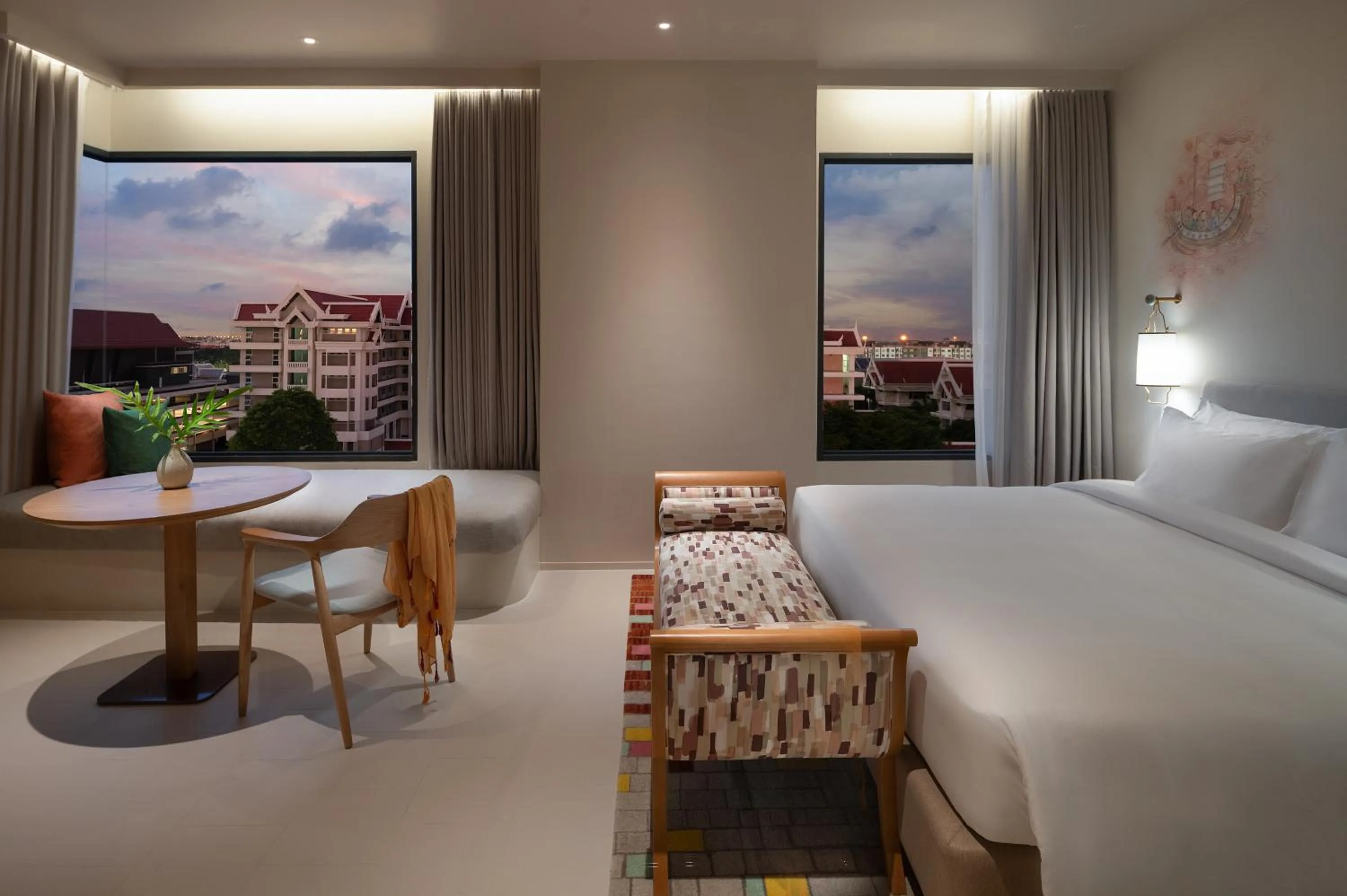 Bed in Centara Ayutthaya