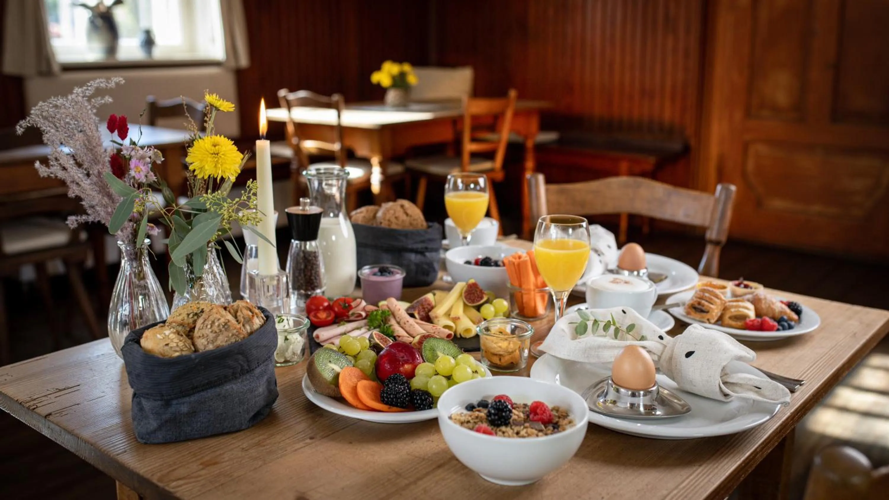 Breakfast in Allgäuer Genusshotel und Historischer Dorfgasthof Hirsch