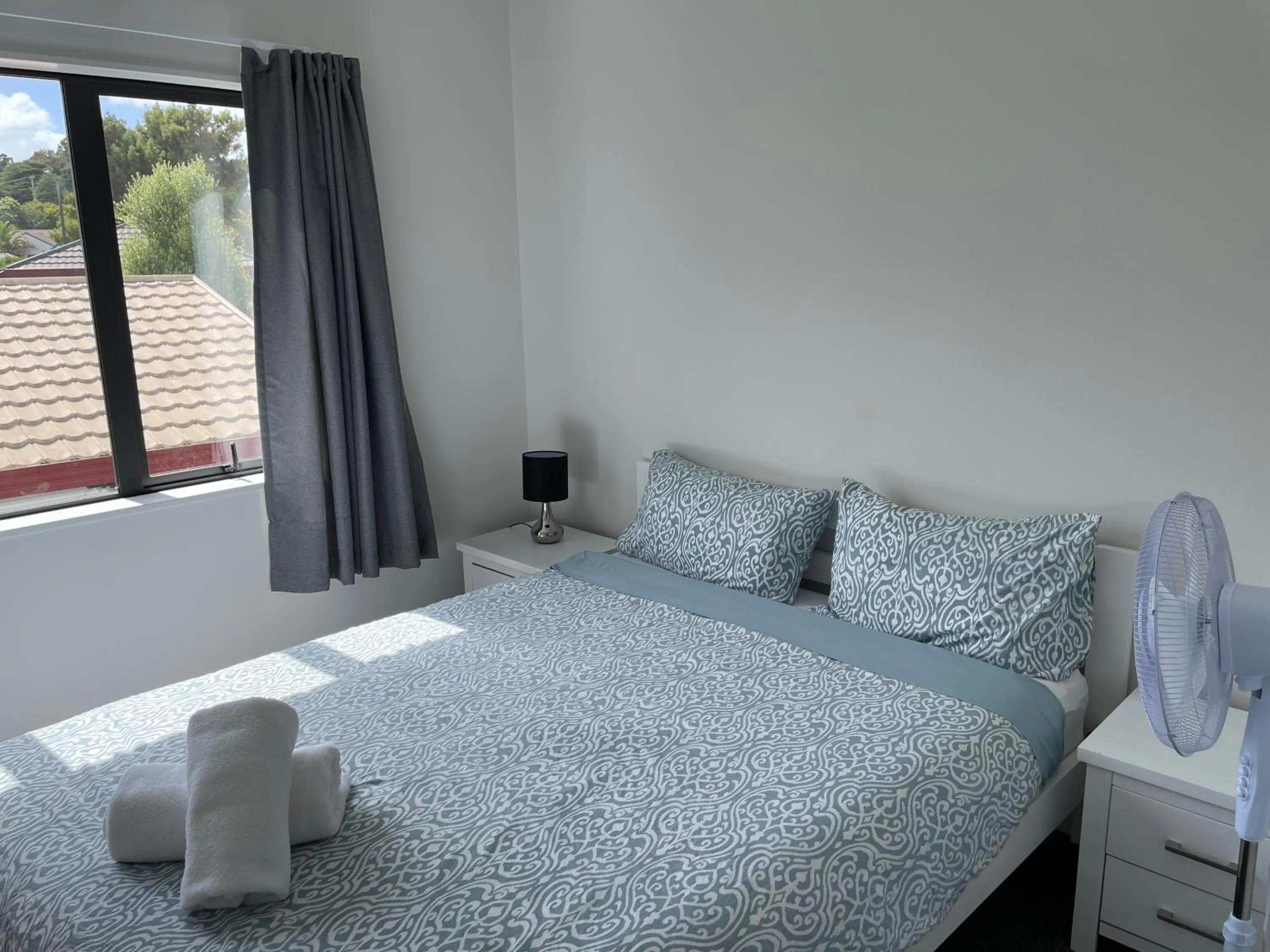 Bedroom, Bed in Modern Home by the Reserve