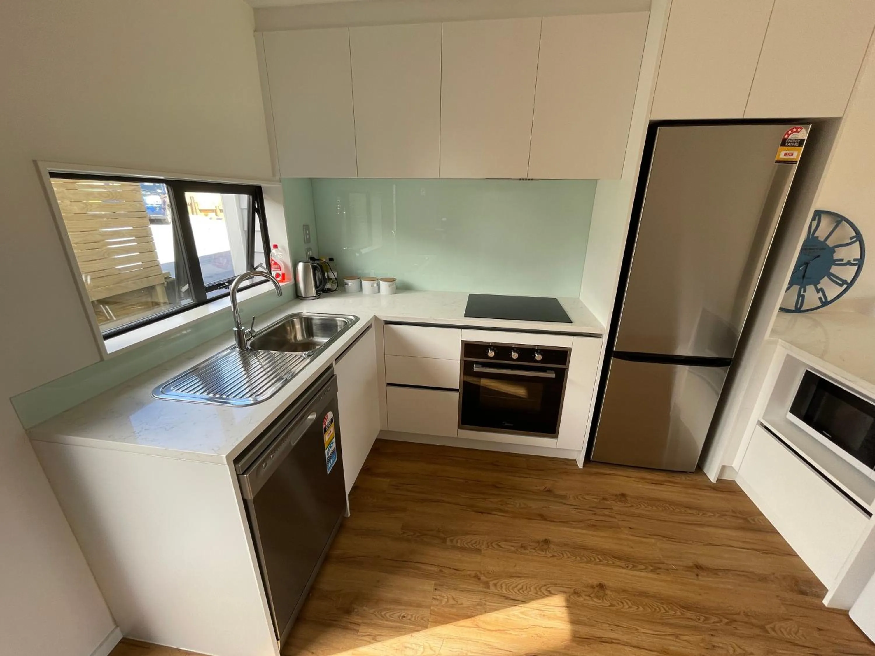 kitchen in Modern Home by the Reserve