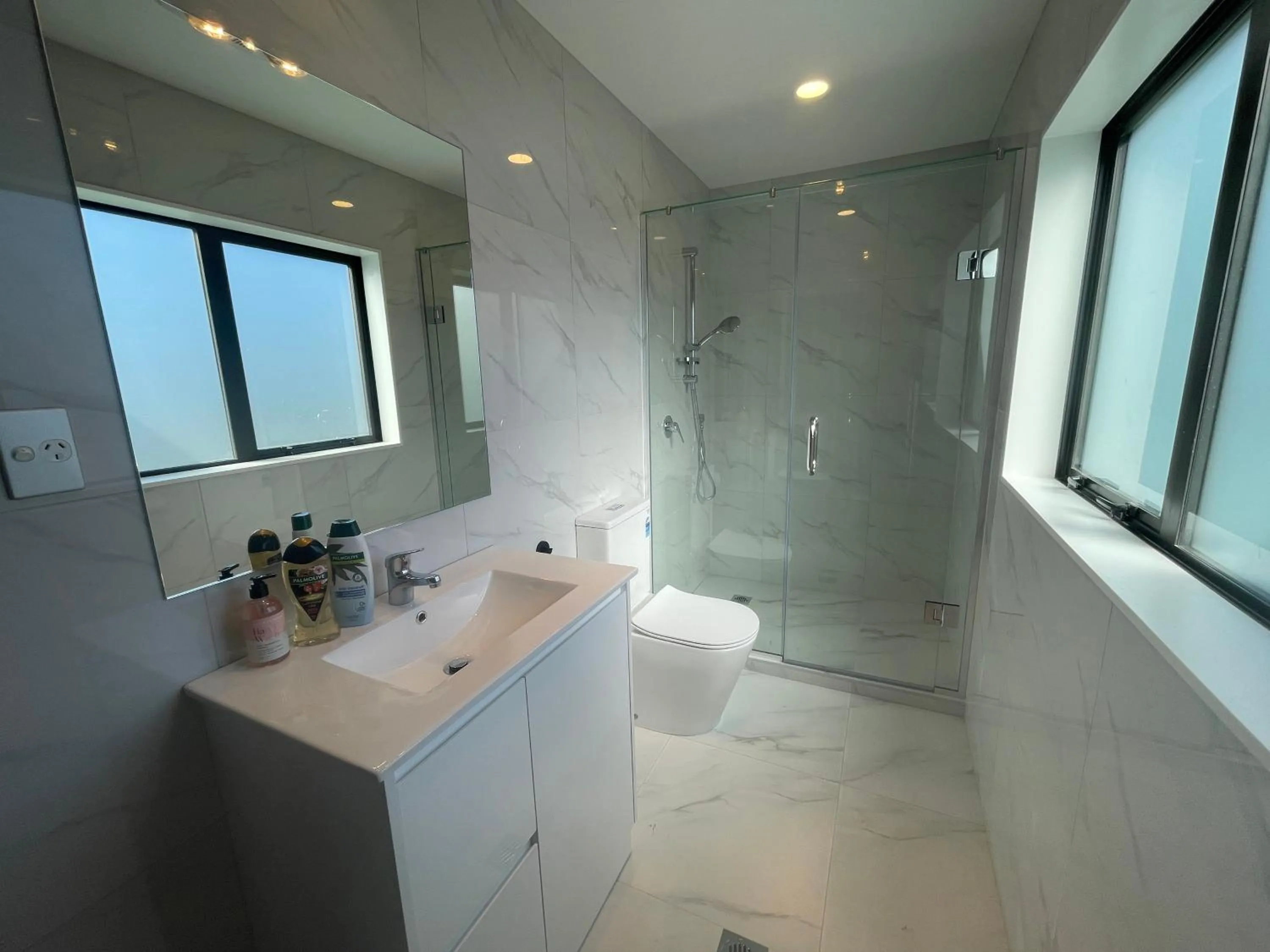 Bathroom in Modern Home by the Reserve
