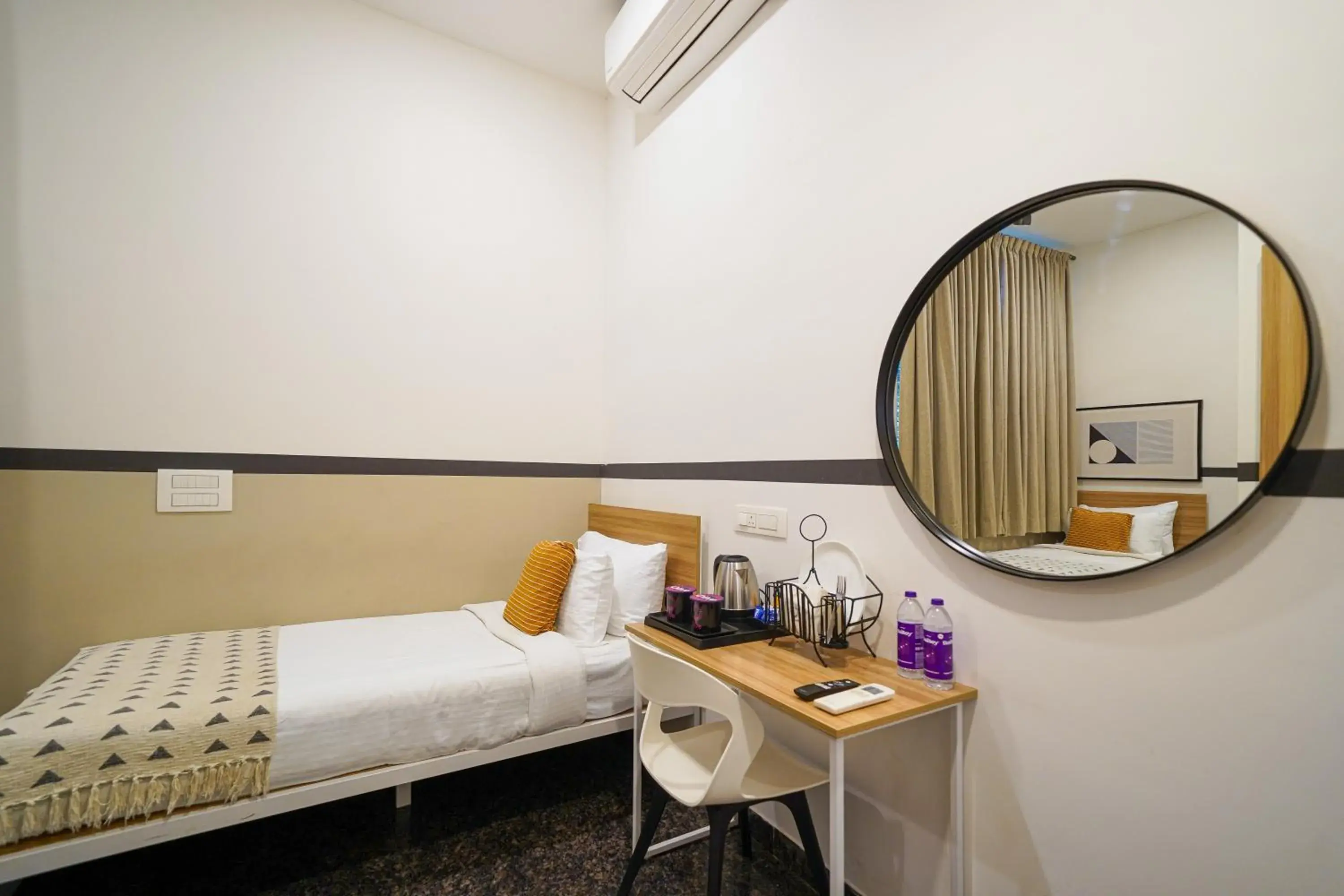 Bed in Olive Zip Domlur by Embassy Group Bed in Olive Zip Domlur by Embassy Group