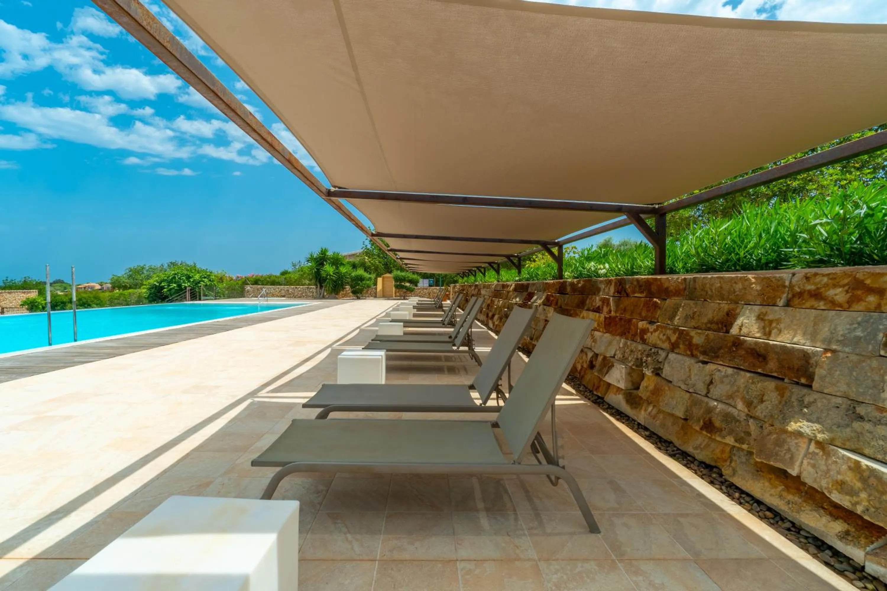 sunbed in Cas Cabo Nou Agroturismo Adults Only