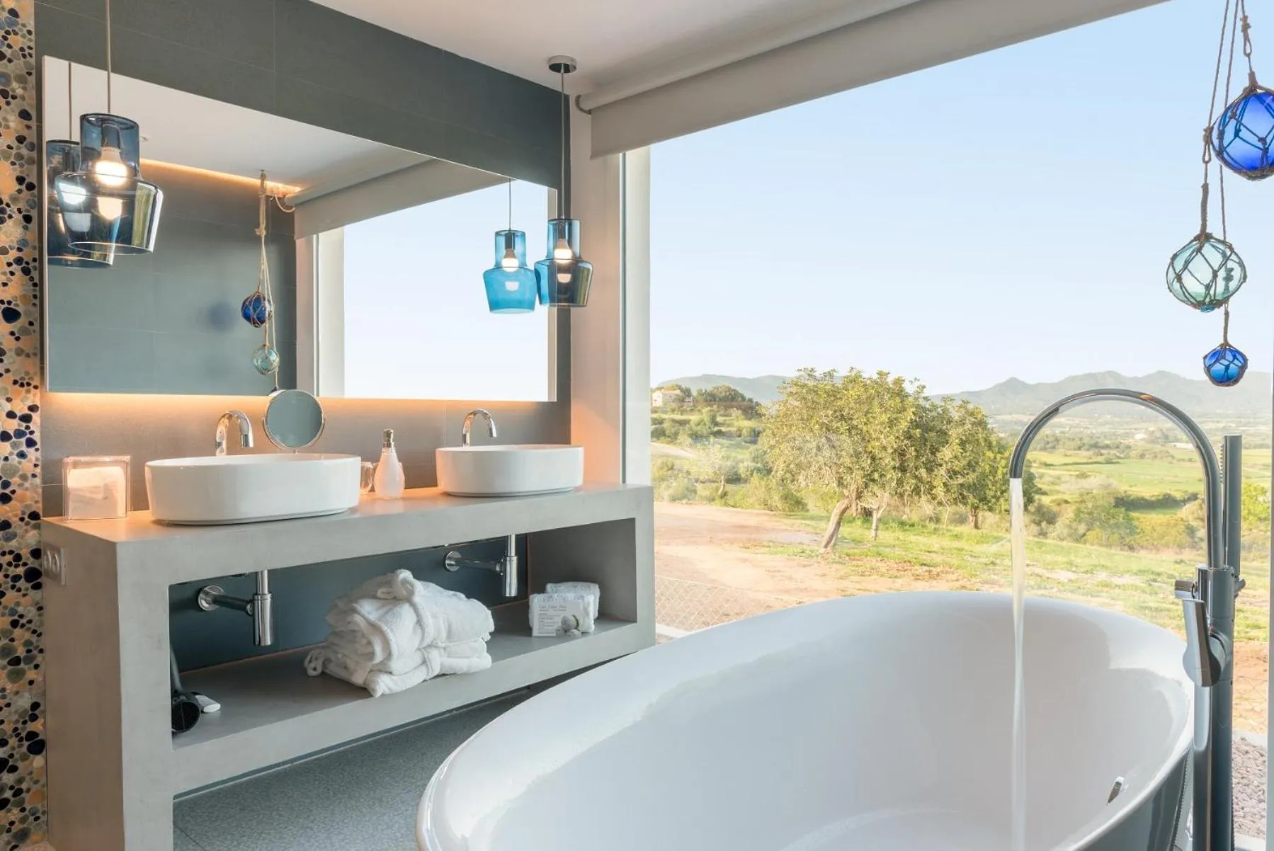 Bathroom in Cas Cabo Nou Agroturismo Adults Only