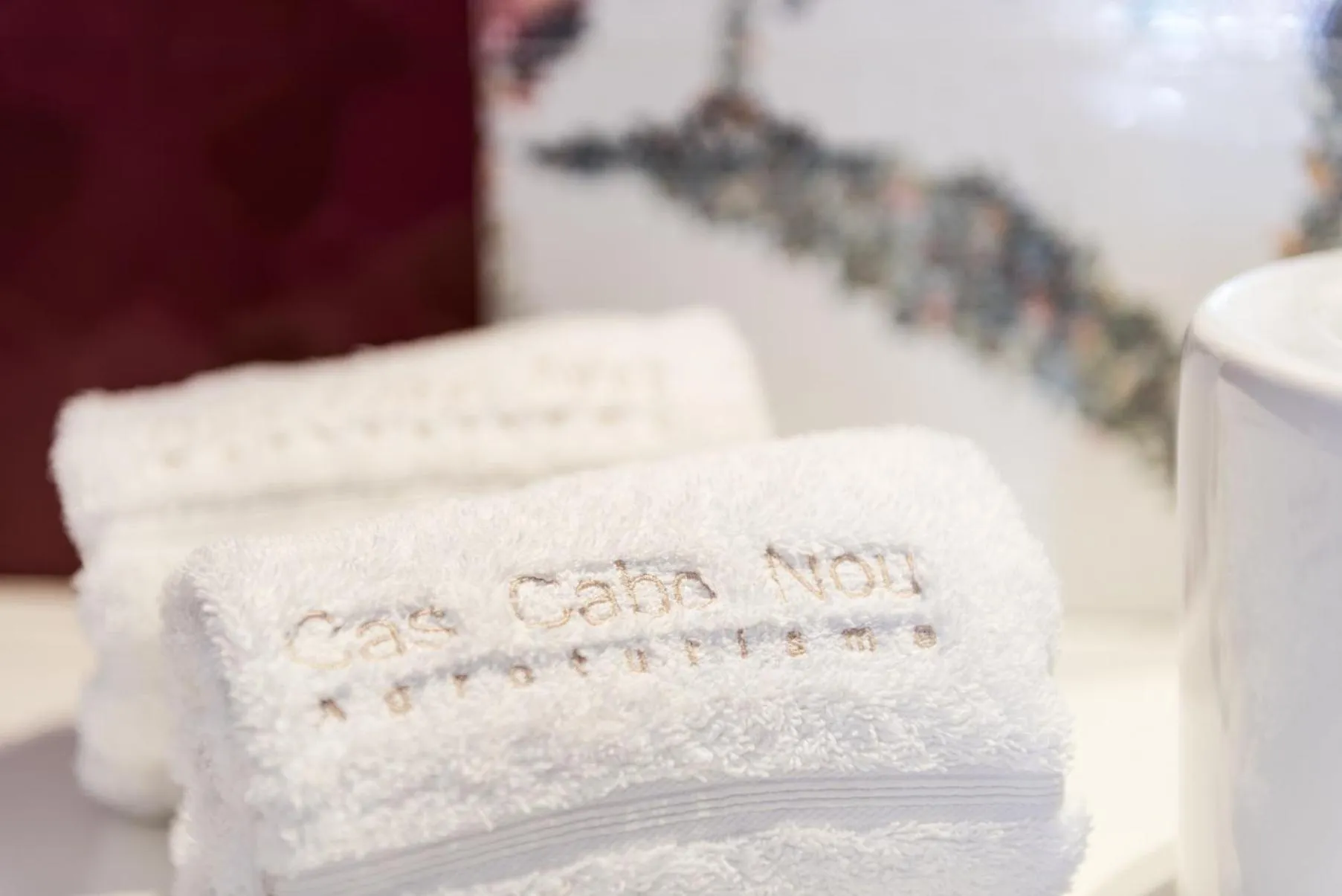 towels in Cas Cabo Nou Agroturismo Adults Only