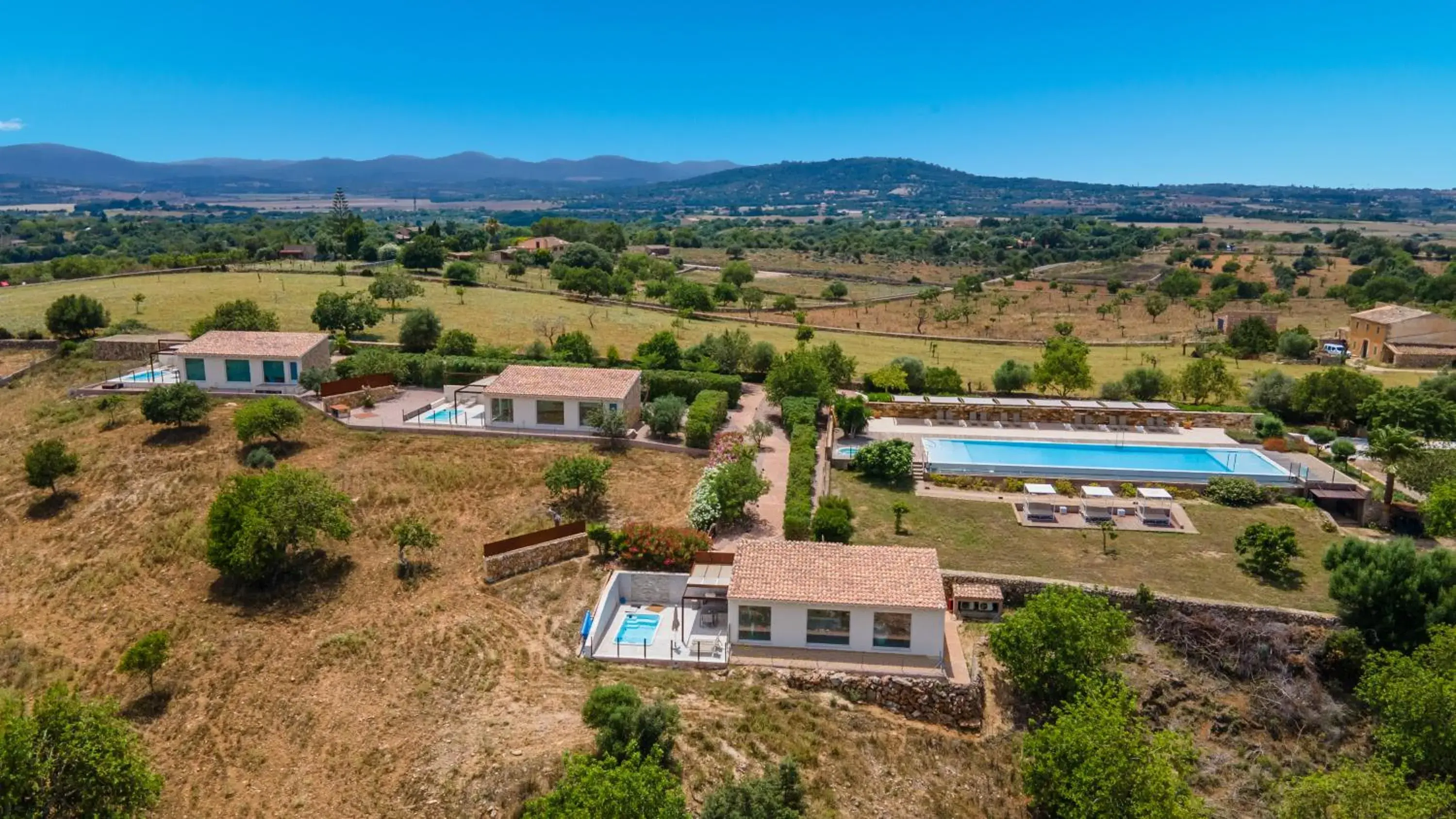 Bird's eye view in Cas Cabo Nou Agroturismo Adults Only Bird's eye view in Cas Cabo Nou Agroturismo Adults Only