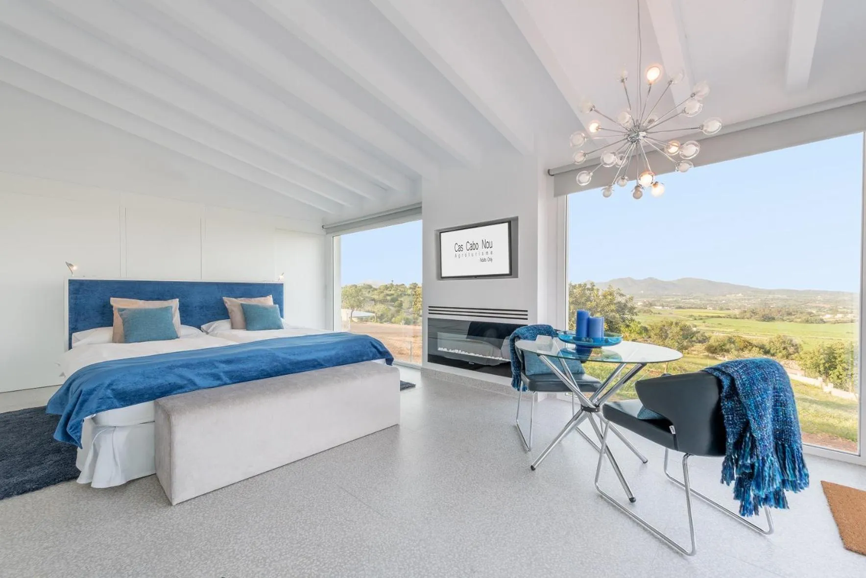 Photo of the whole room, Bed in Cas Cabo Nou Agroturismo Adults Only