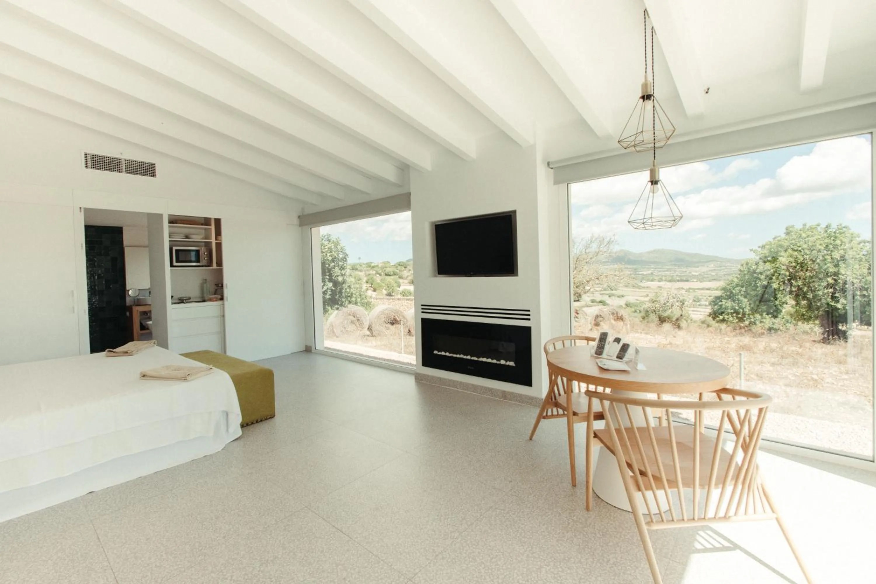 Photo of the whole room, Bed in Cas Cabo Nou Agroturismo Adults Only