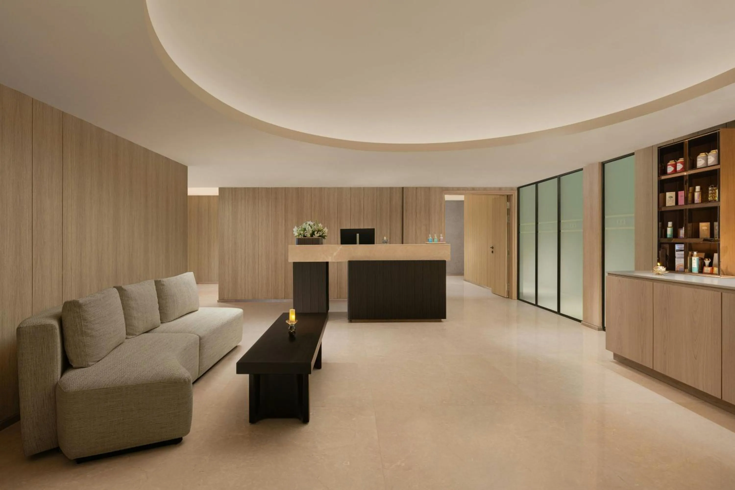 Lobby or reception in Marriott Executive Apartments Bengaluru UB City