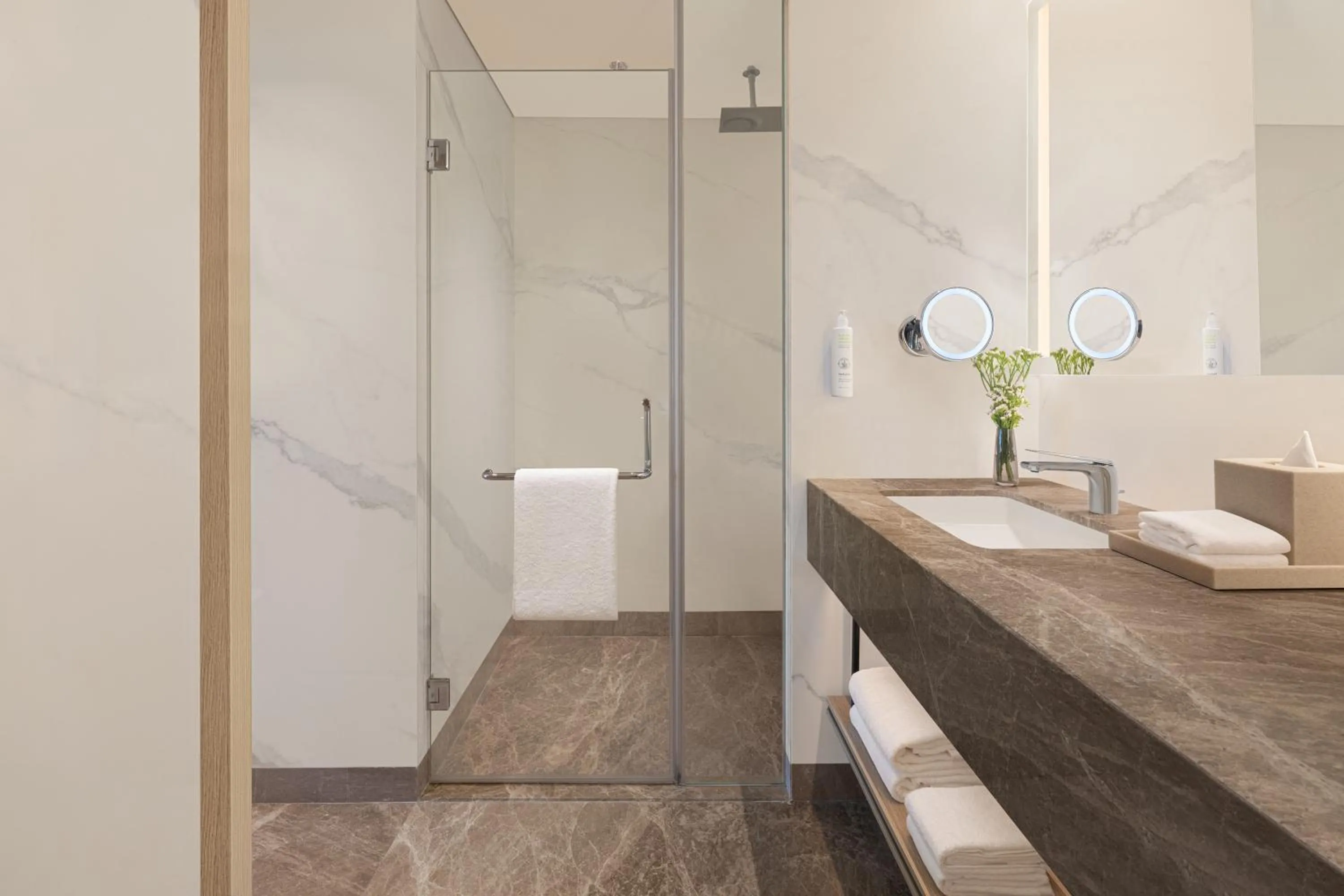 Bathroom in Marriott Executive Apartments Bengaluru UB City