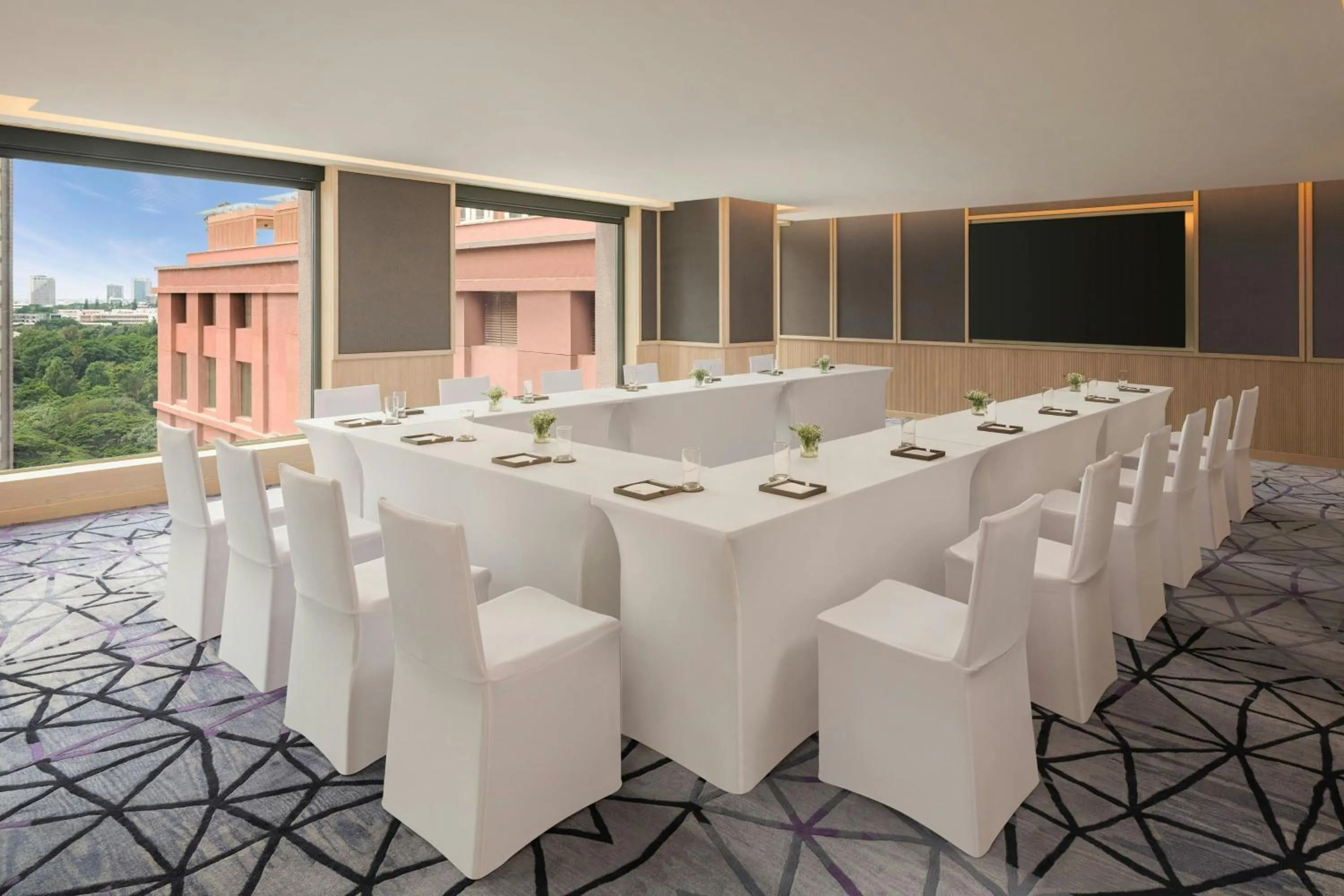 Meeting/conference room in Marriott Executive Apartments Bengaluru UB City