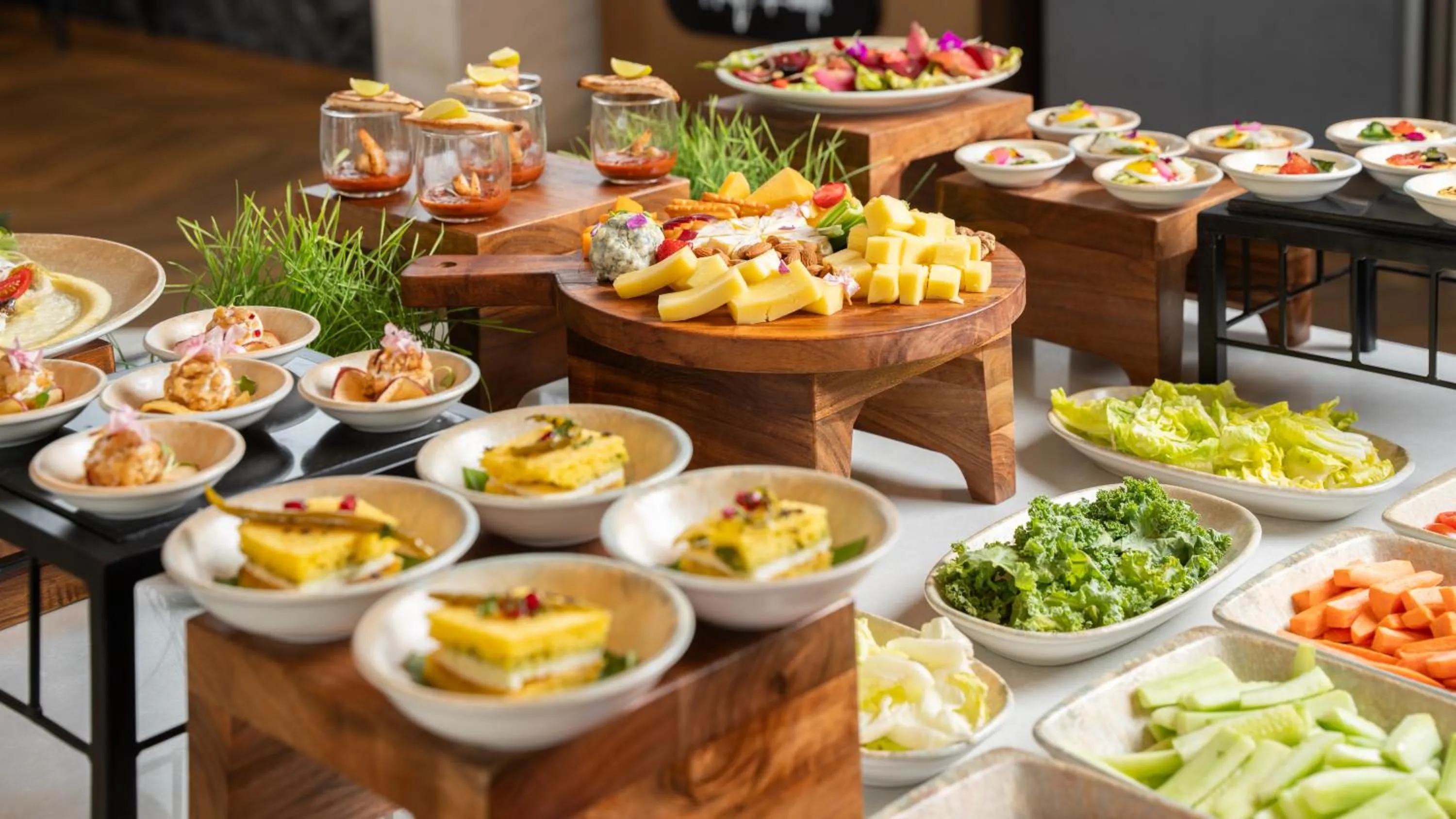 Breakfast in Marriott Executive Apartments Bengaluru UB City