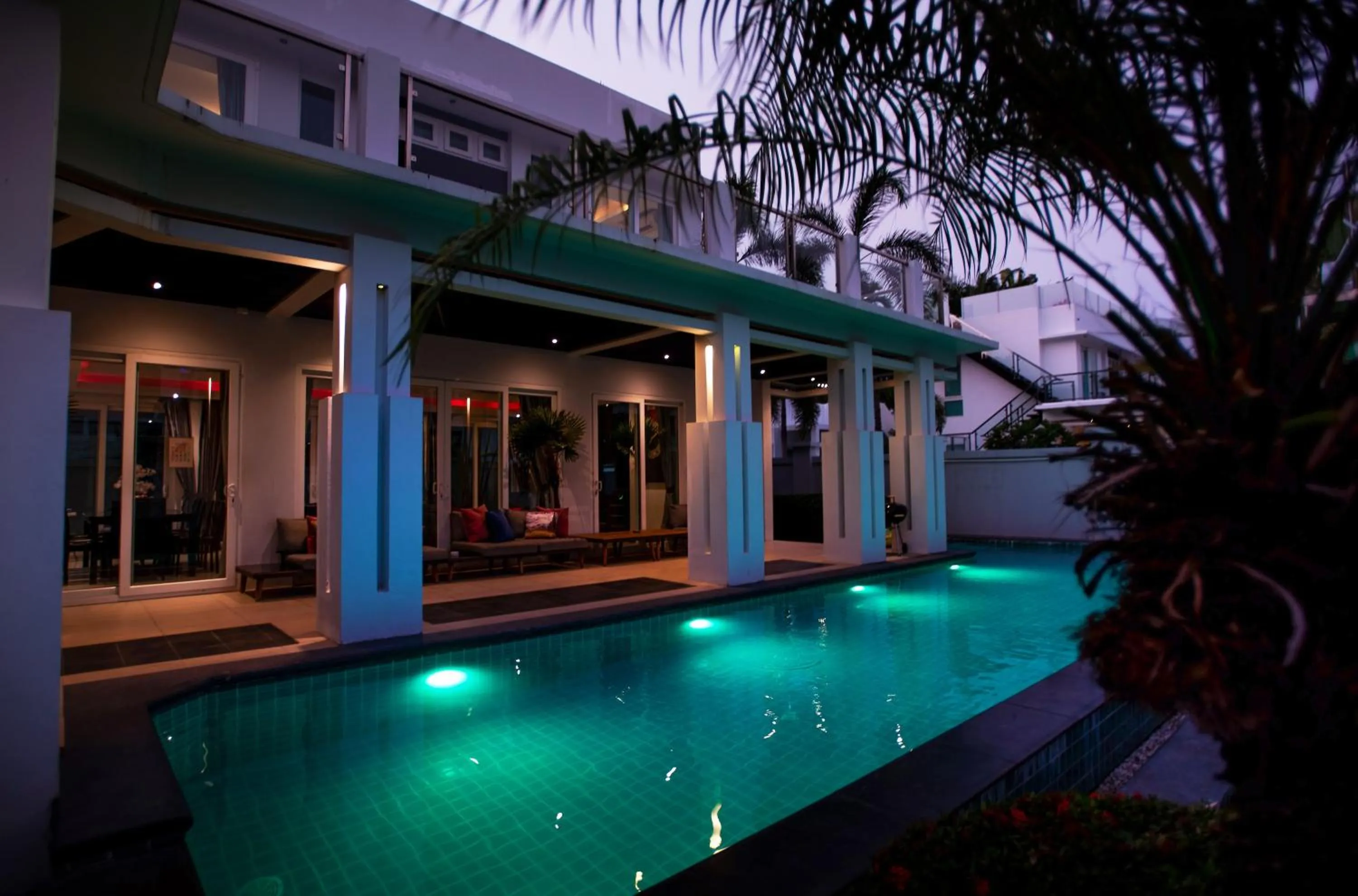 Patio in Villas In Pattaya