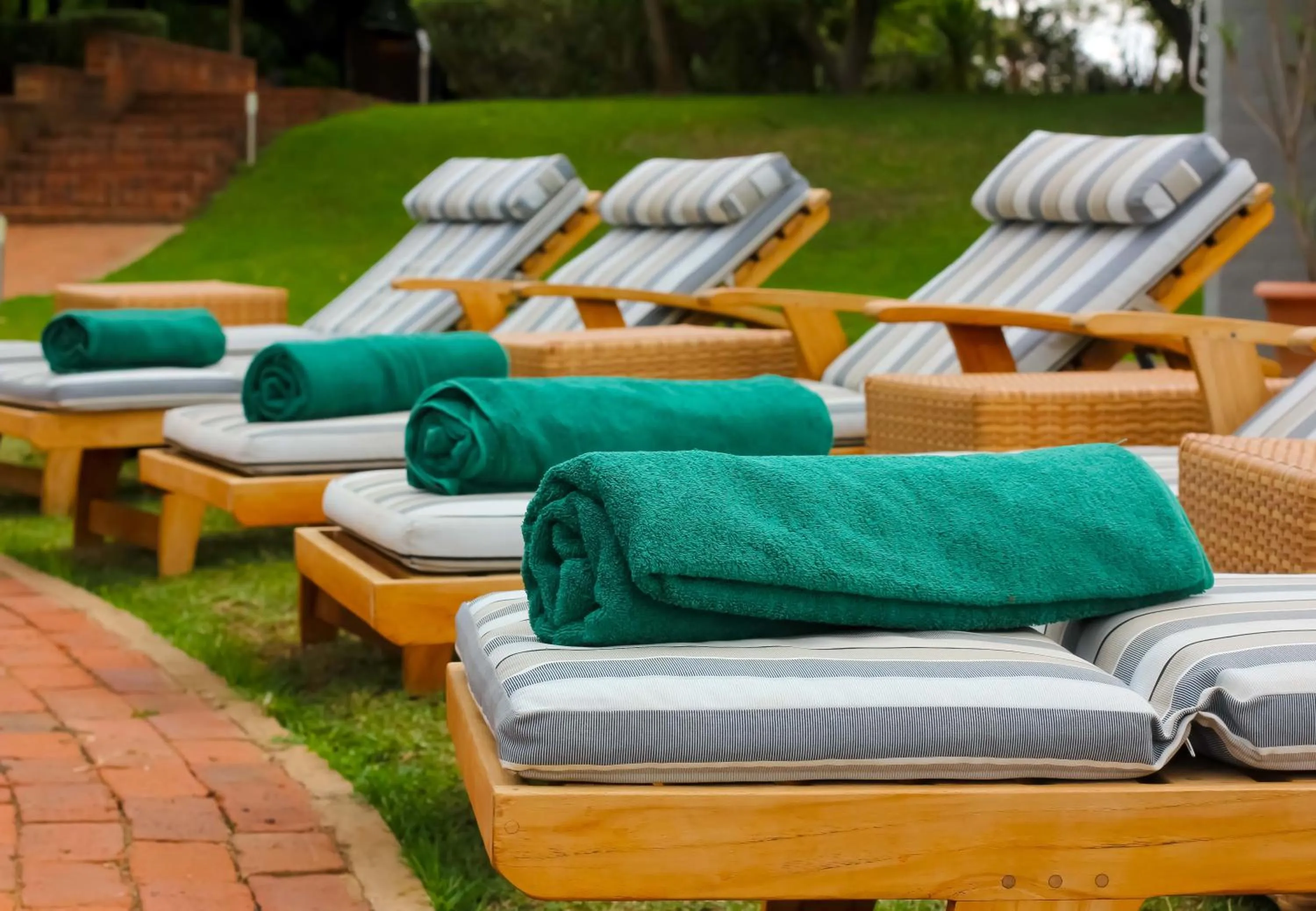 Garden in Lilayi Lodge