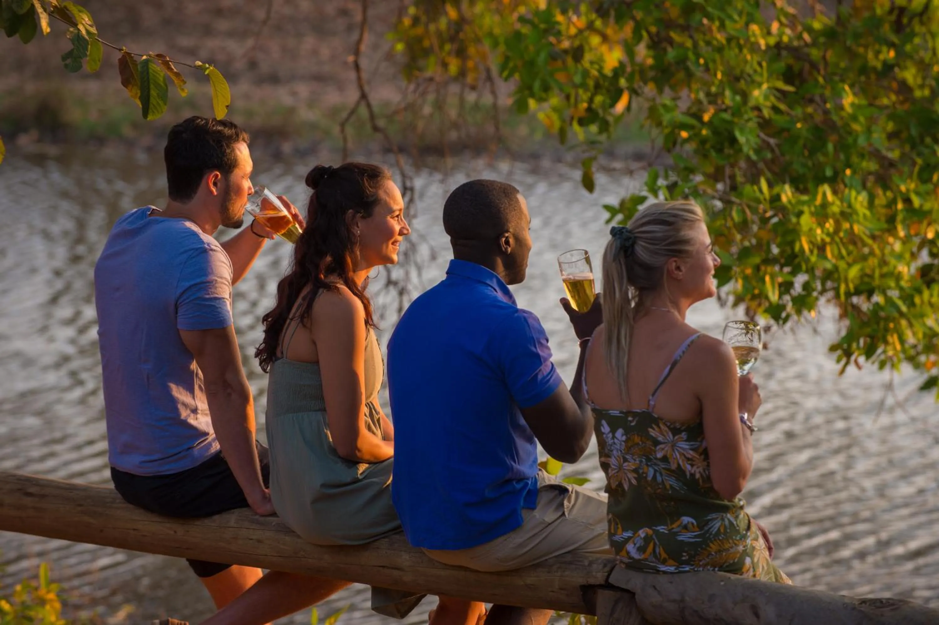 People in Lilayi Lodge