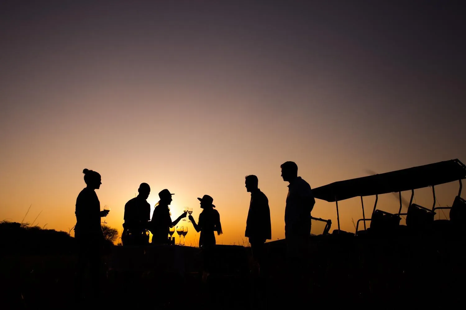 People in Lilayi Lodge