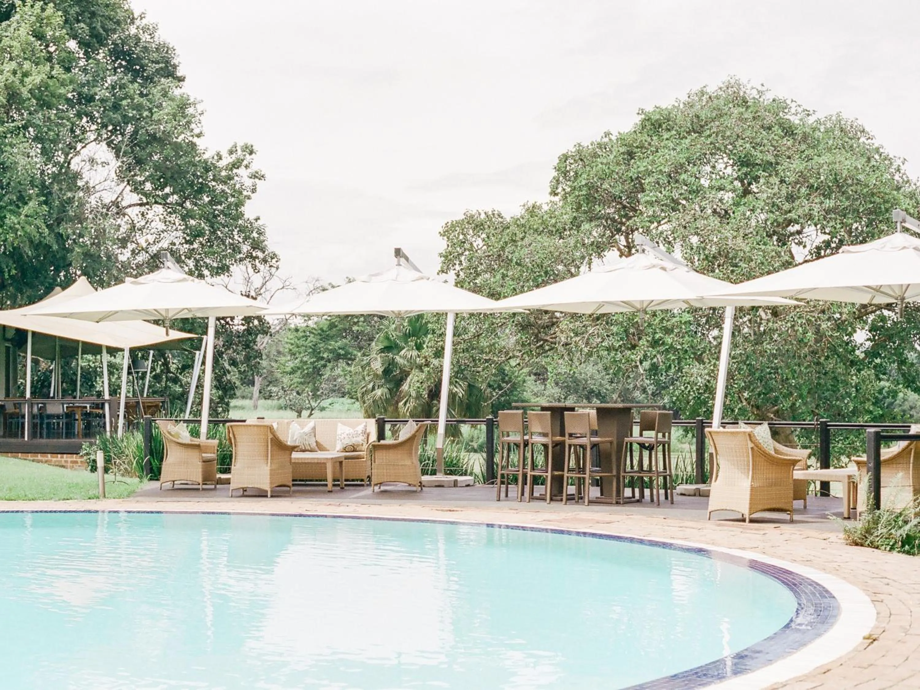 Swimming pool in Lilayi Lodge