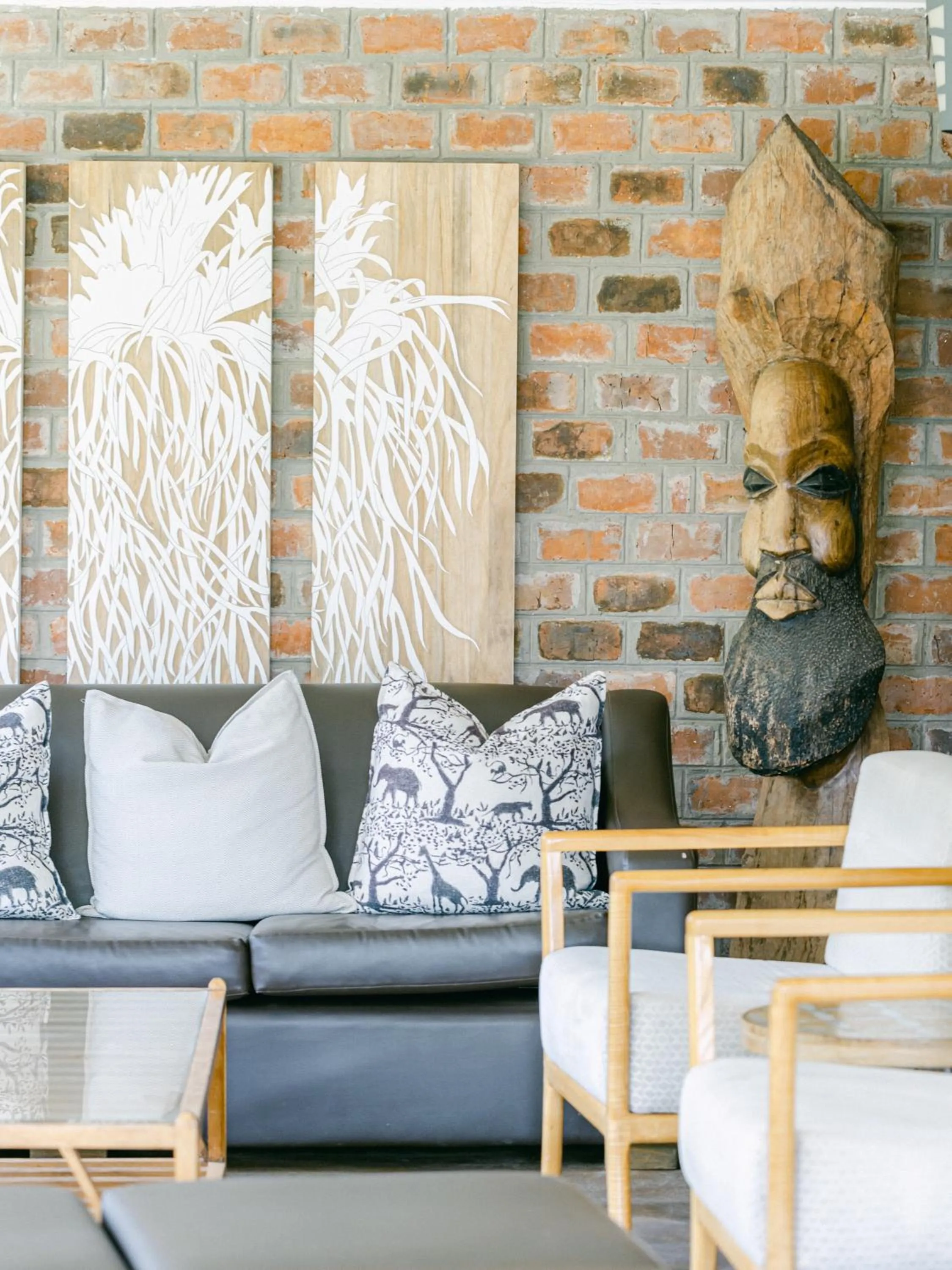 Seating area in Lilayi Lodge