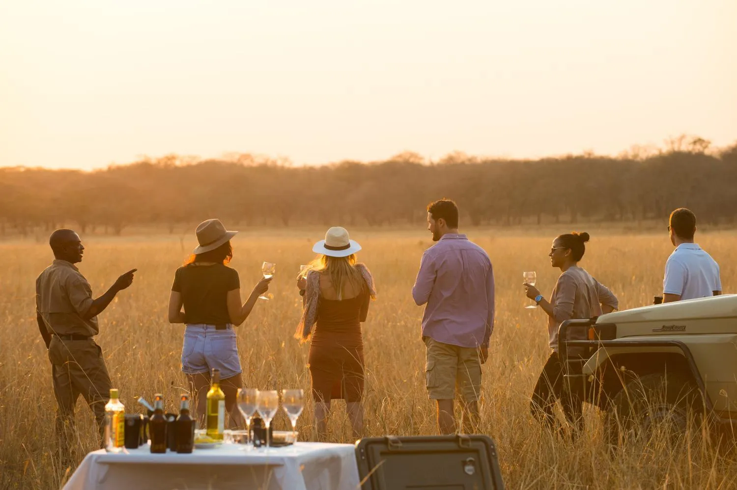 People in Lilayi Lodge