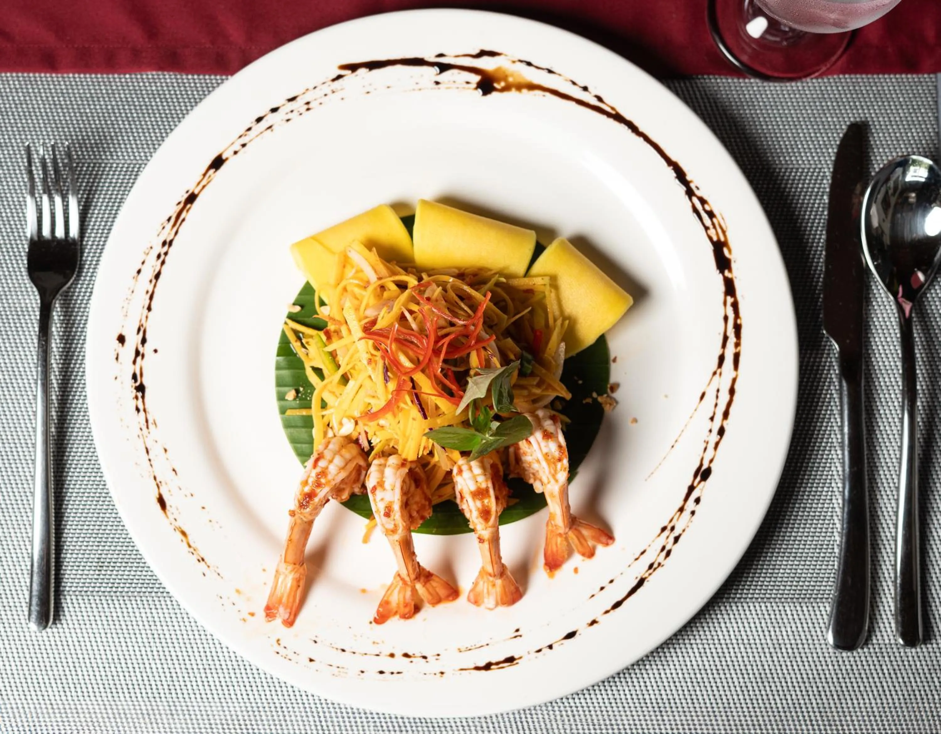 Restaurant/places to eat in Le Vert Angkor Hotel