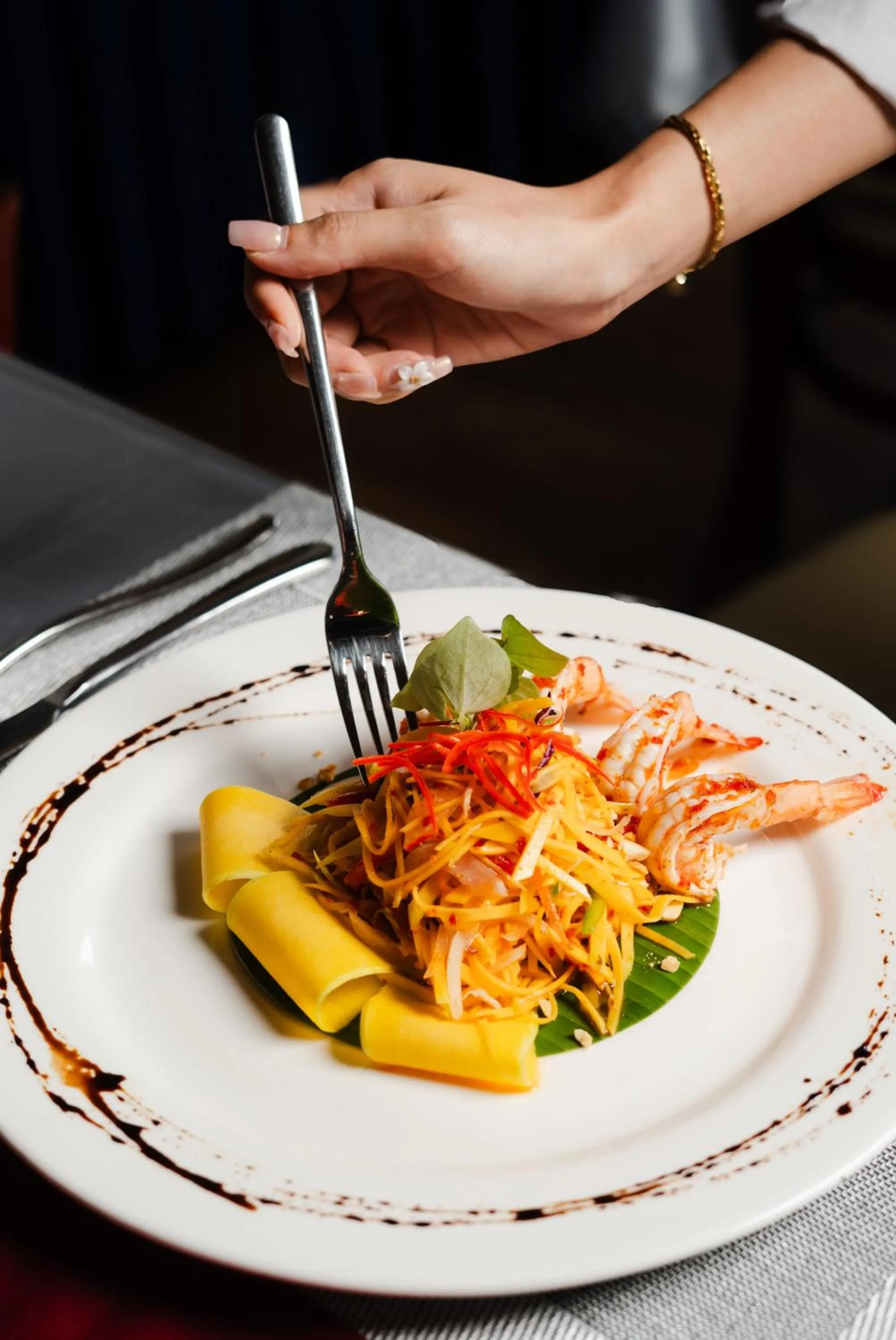 Restaurant/places to eat in Le Vert Angkor Hotel