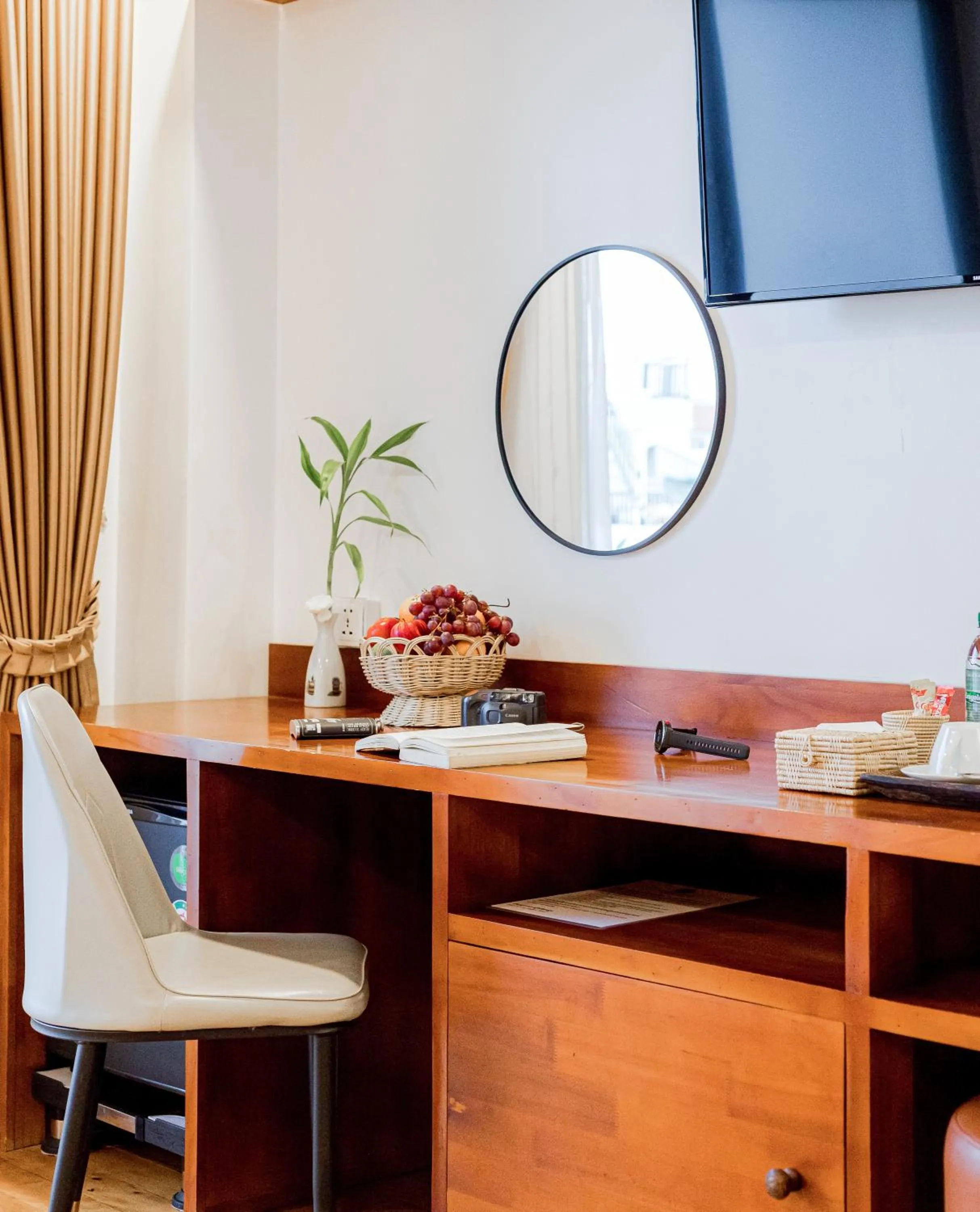 Seating area in Le Vert Angkor Hotel