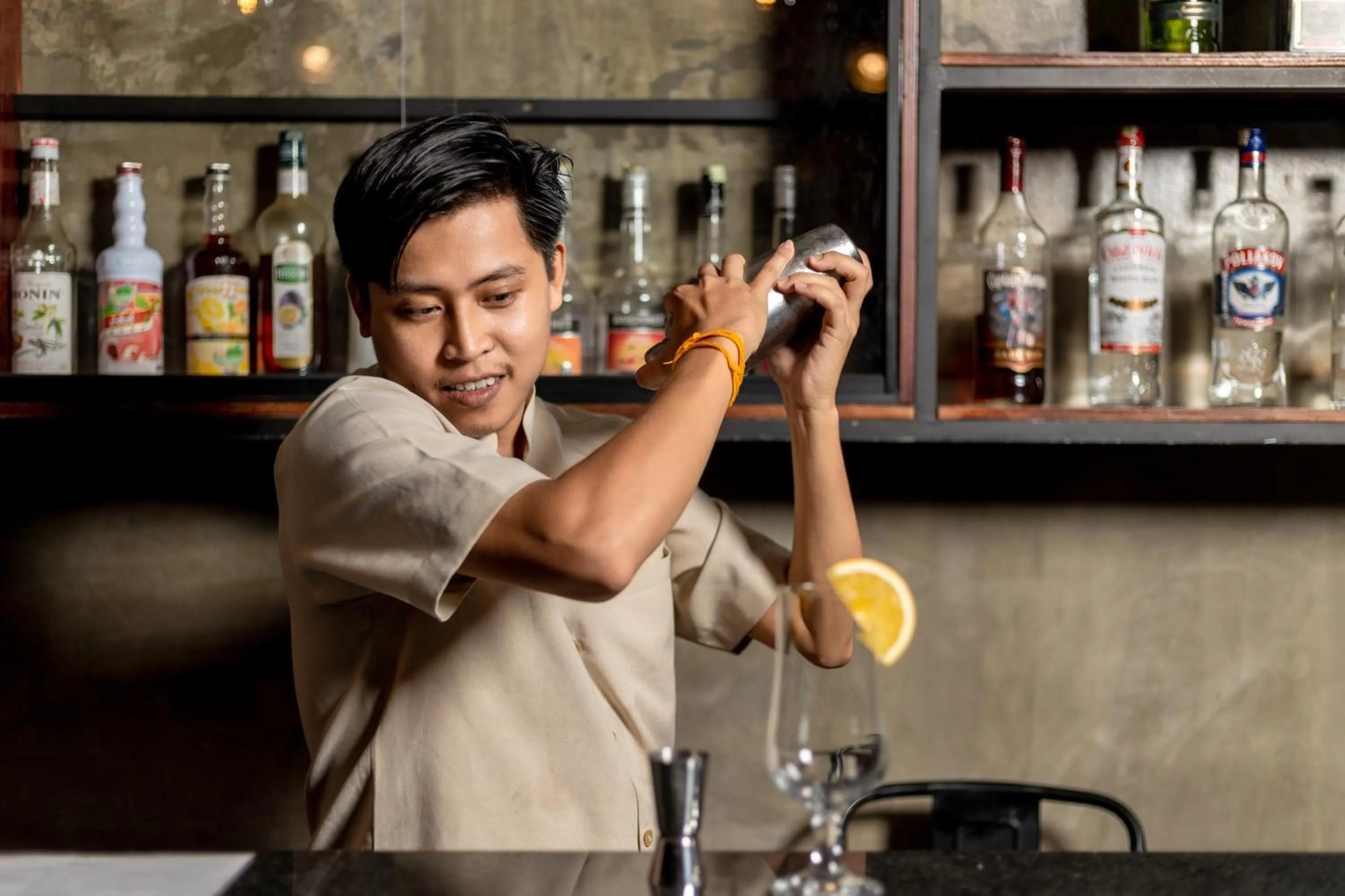 Lounge or bar in Le Vert Angkor Hotel