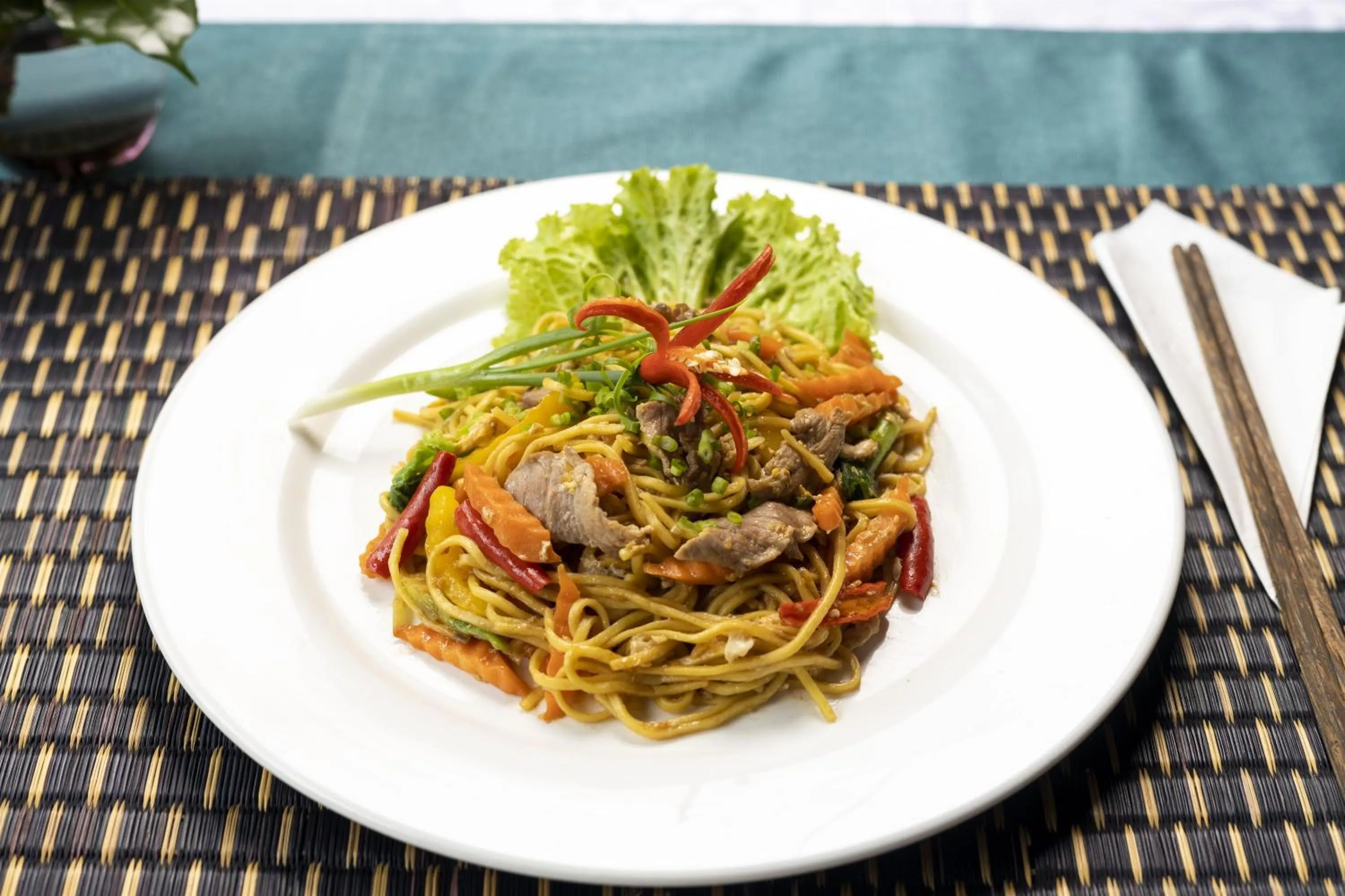 Breakfast in Le Vert Angkor Hotel