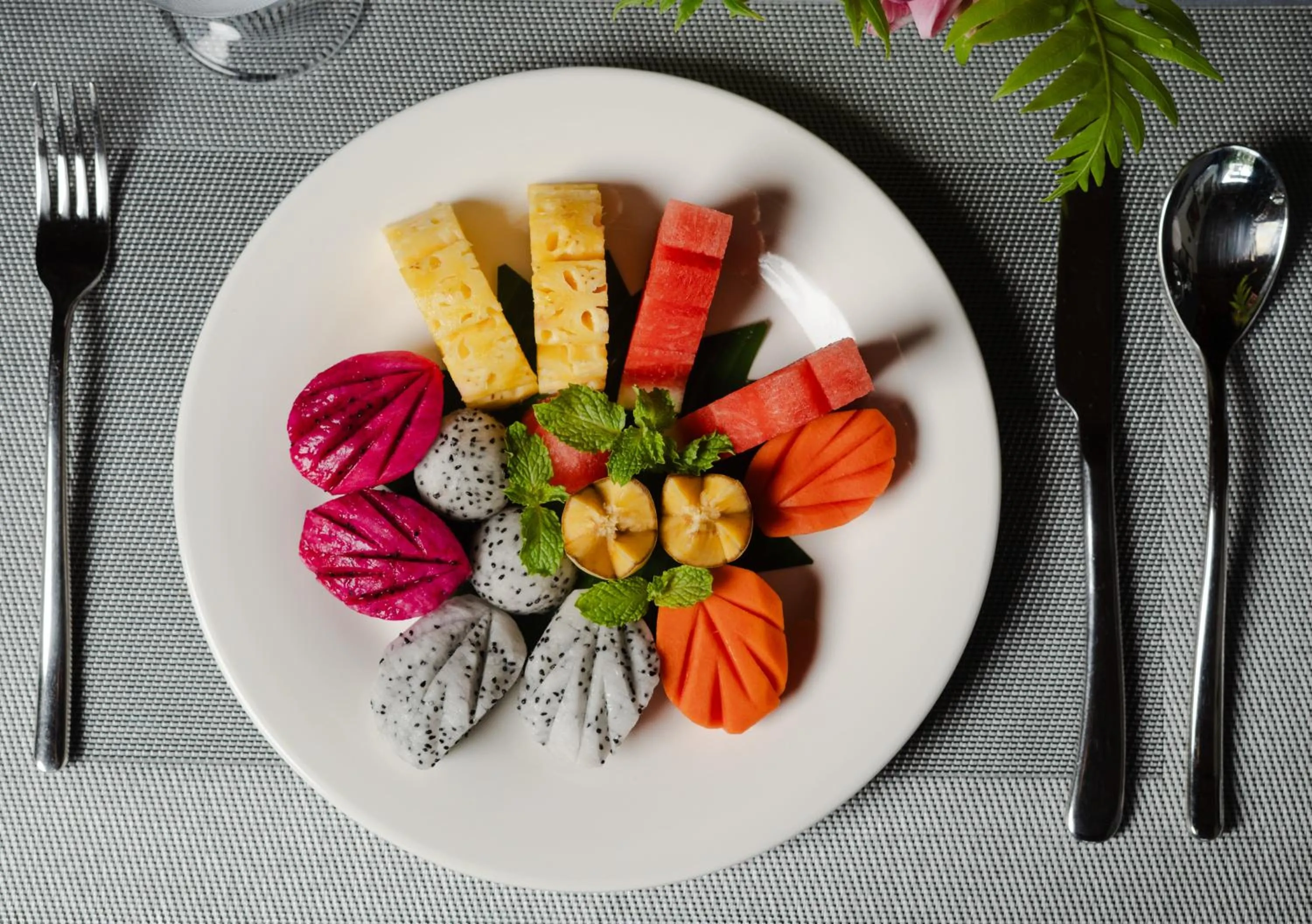 Food in Le Vert Angkor Hotel