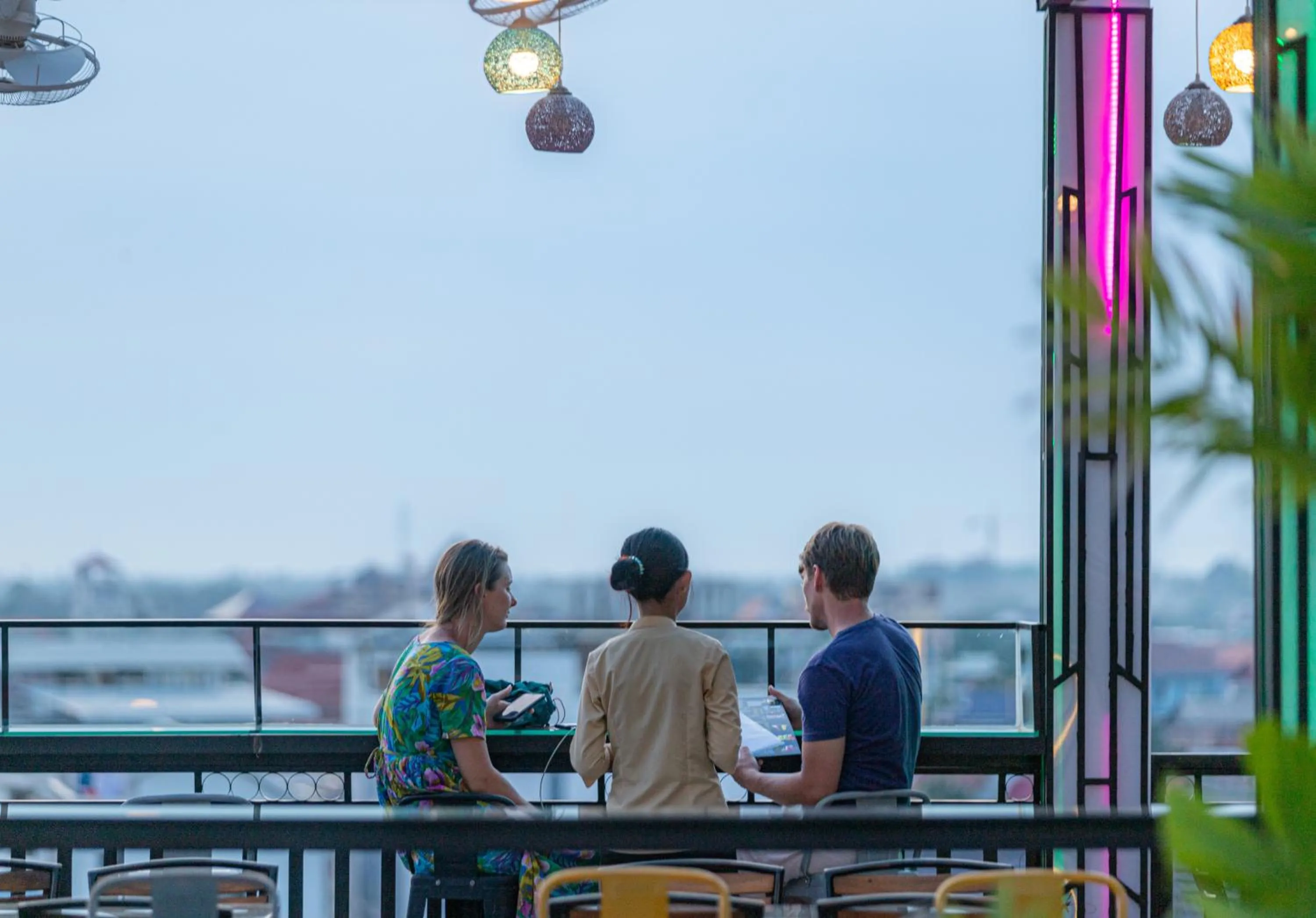 Lounge or bar in Le Vert Angkor Hotel