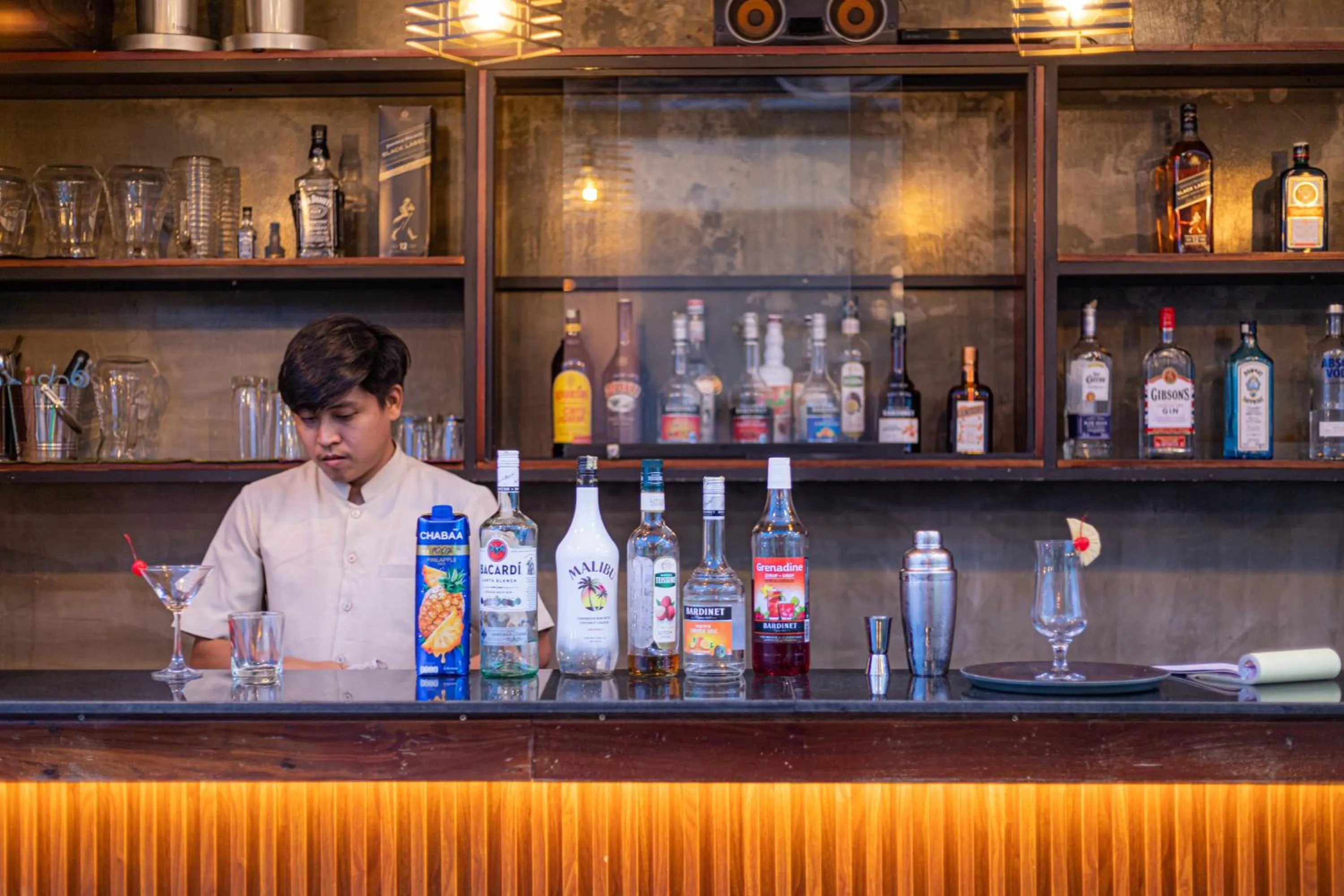 Lounge or bar in Le Vert Angkor Hotel