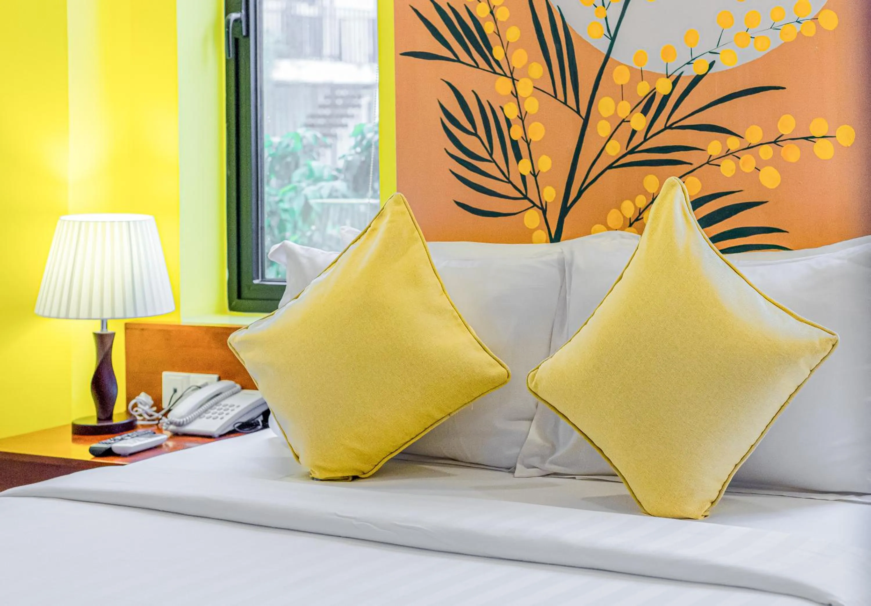 Property building, Bed in Le Vert Angkor Hotel