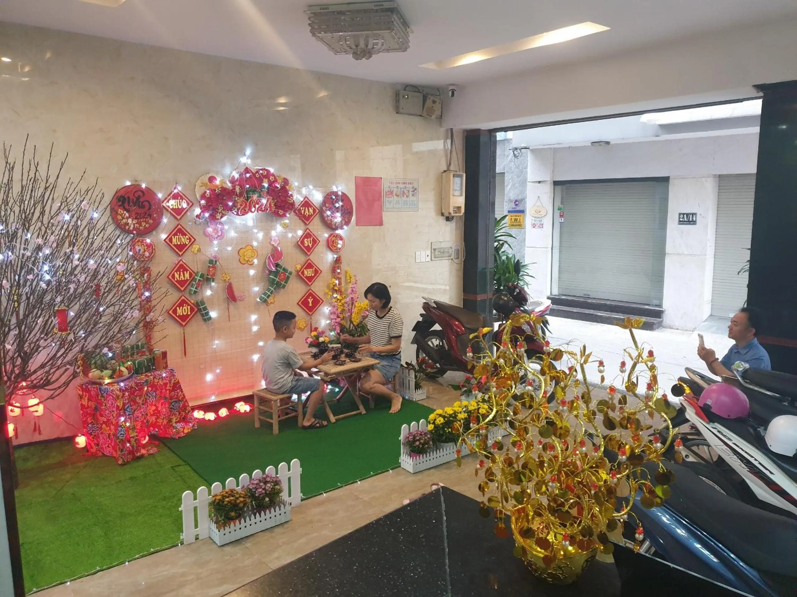 Lobby or reception in COZY Hotel HCM