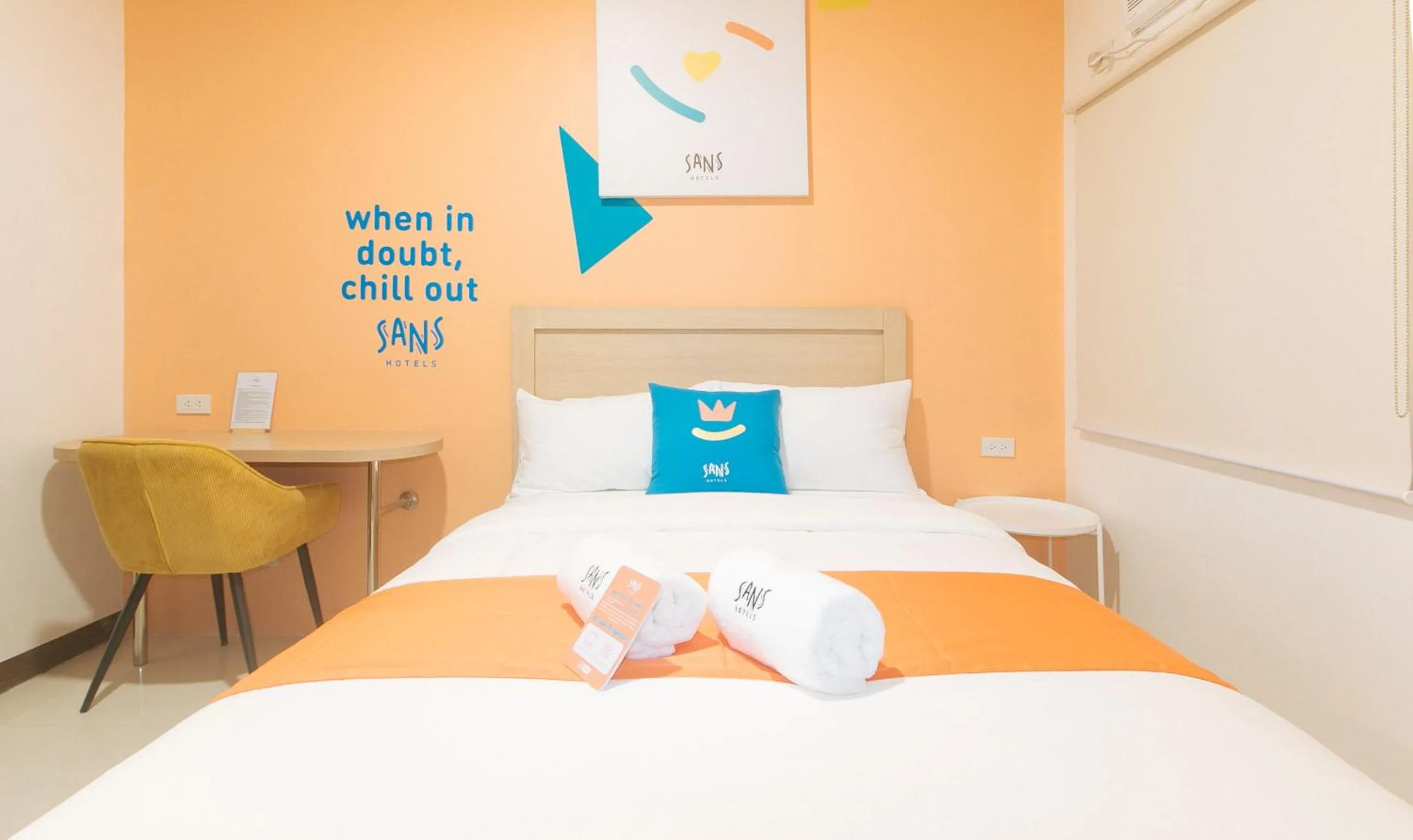 Bed in Sans Hotel at One JD Place Makati by RedDoorz