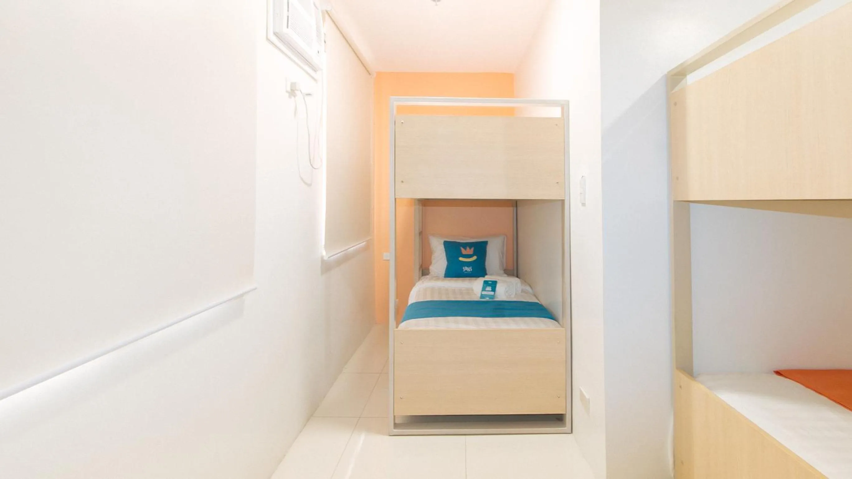 bunk bed, Bed in Sans Hotel at One JD Place Makati by RedDoorz