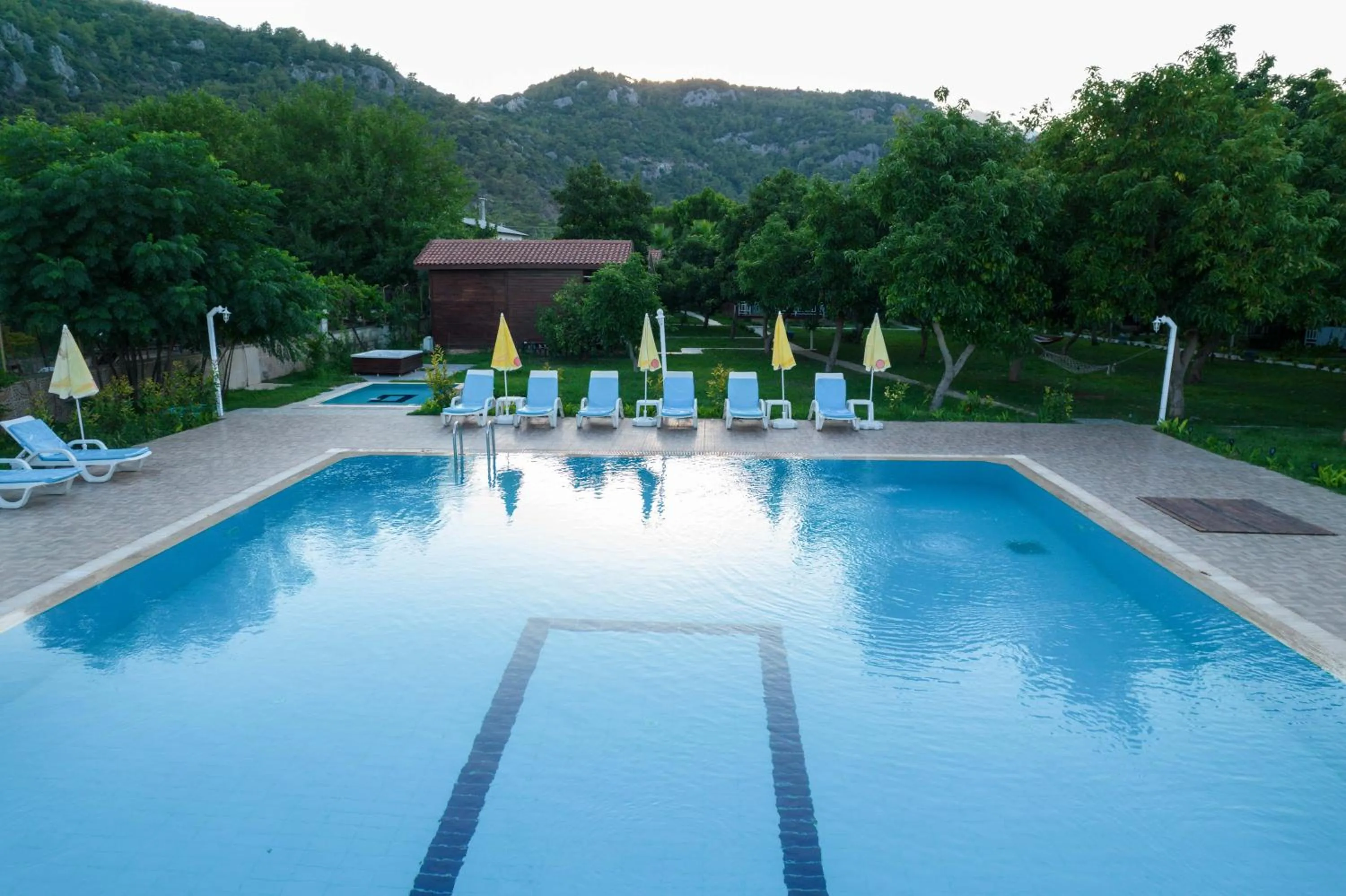 Swimming pool in Apella Hotel