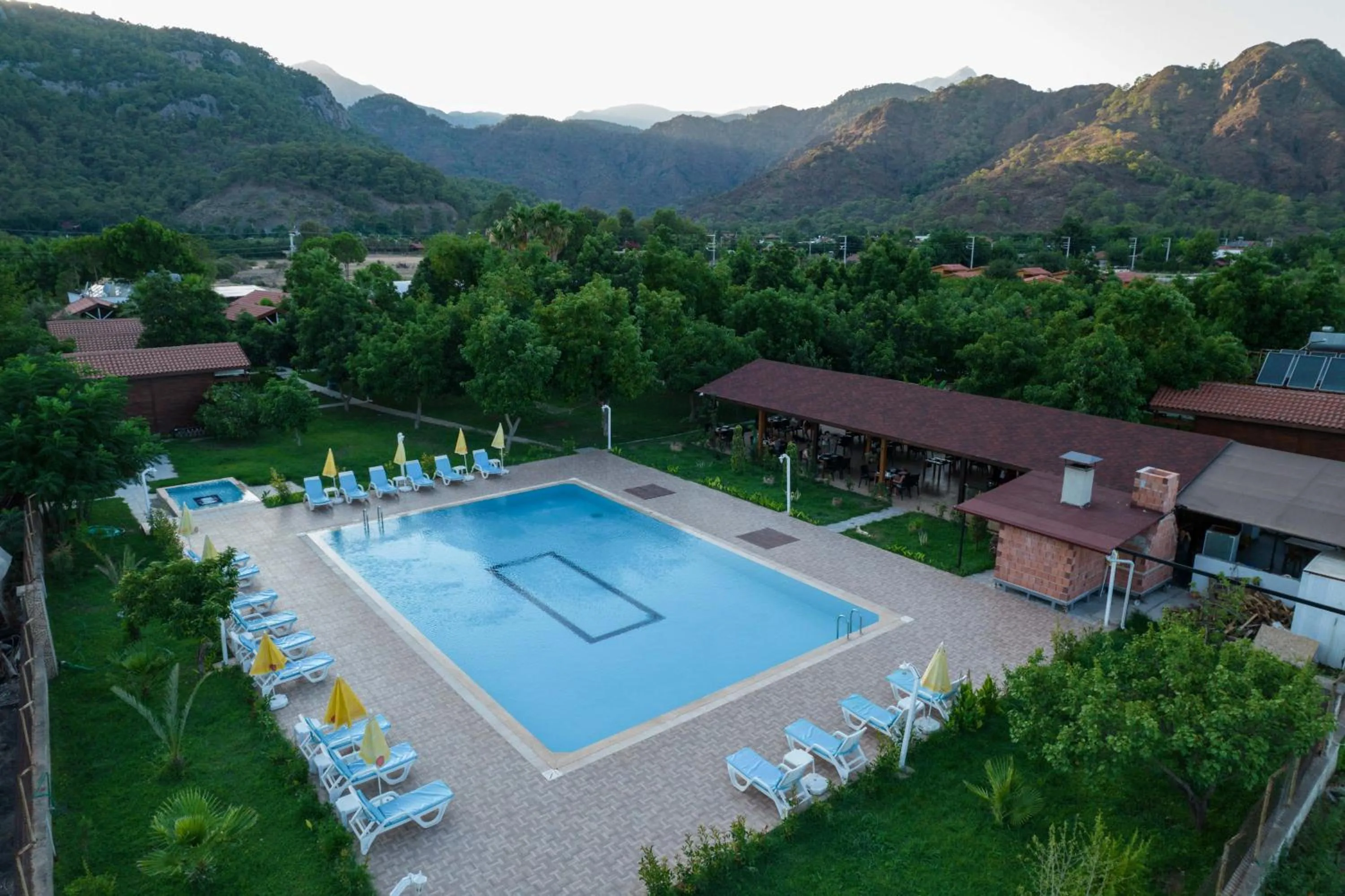 Swimming pool in Apella Hotel