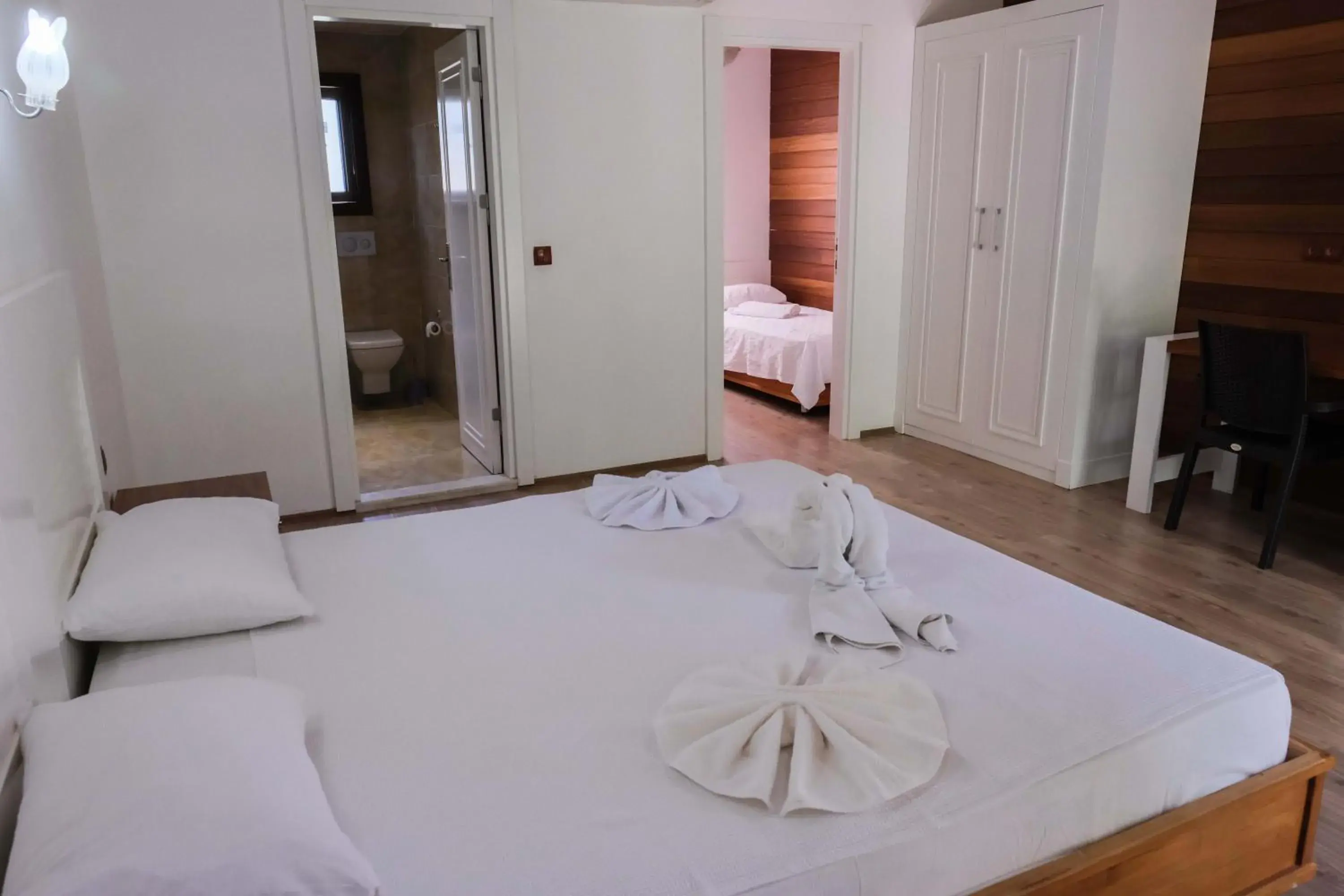 Bed in Apella Hotel Bed in Apella Hotel