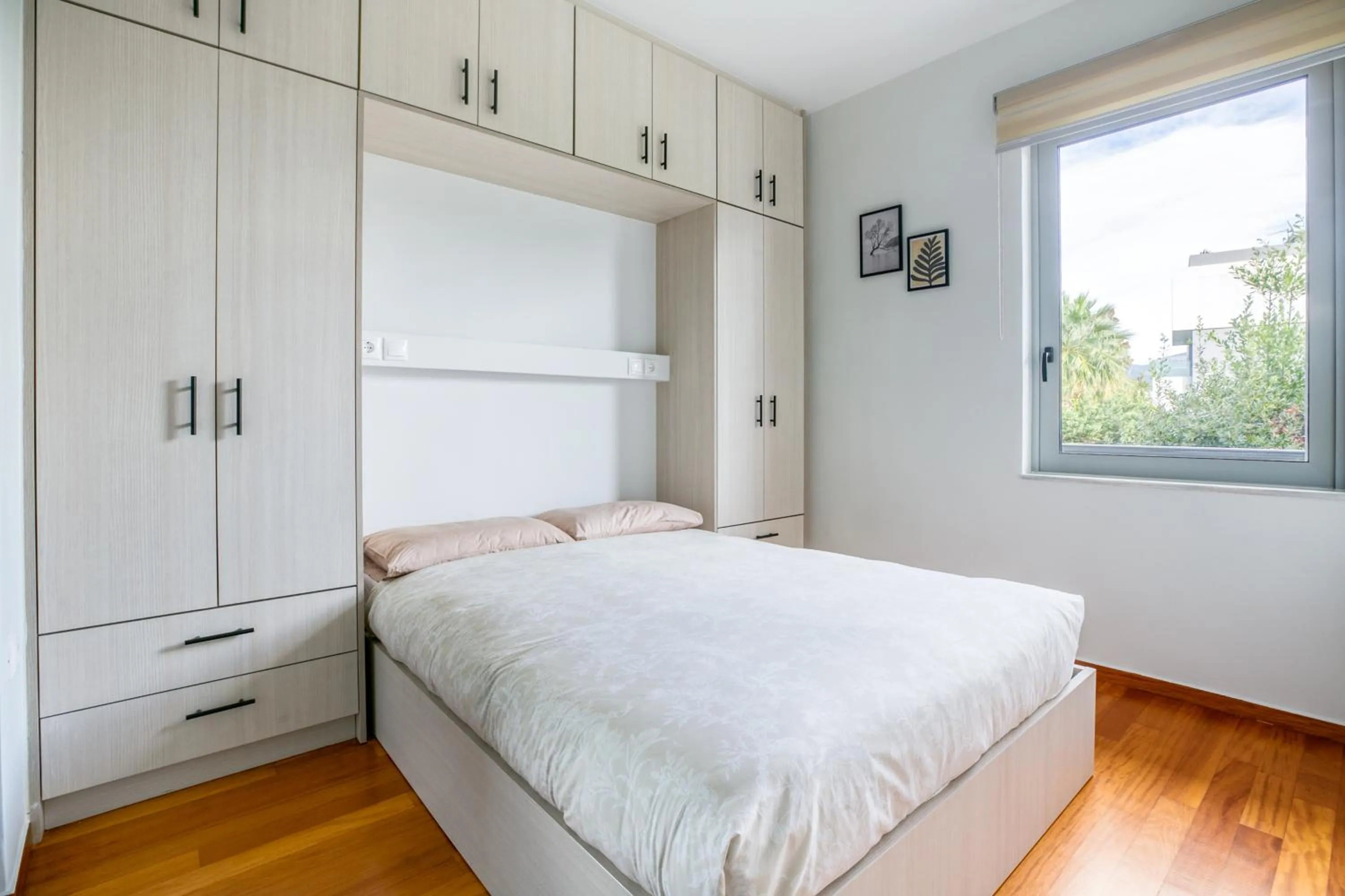 Bed in Athena's South Apartment