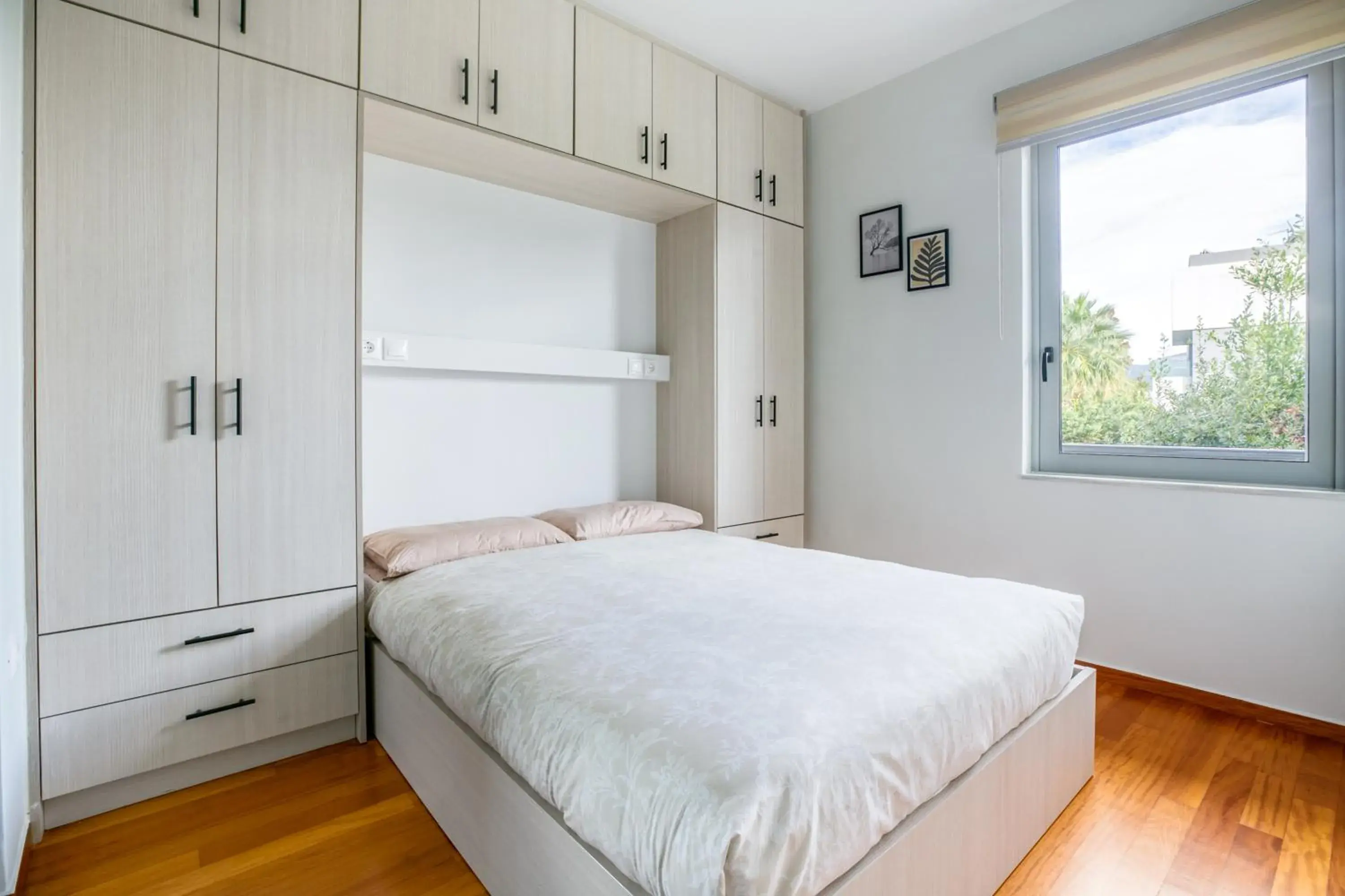 Bed in Athena's South Apartment Bed in Athena's South Apartment