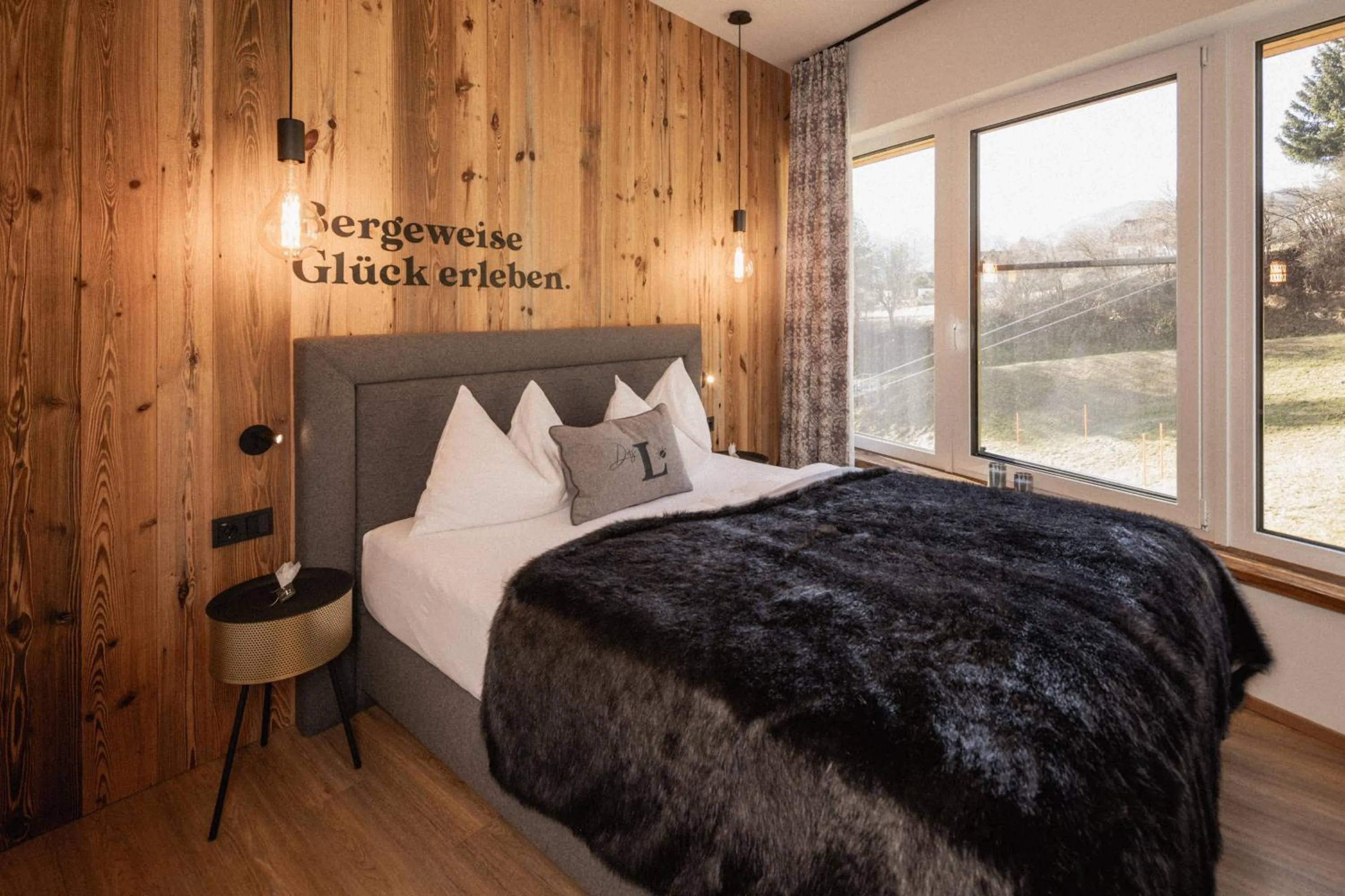 Natural landscape, Bed in Das Liftplatzl