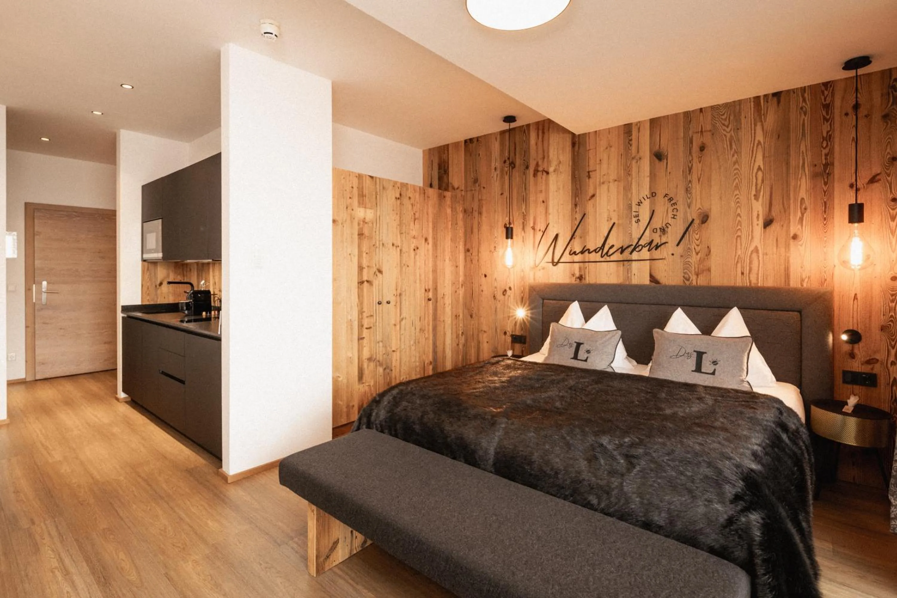 Bed in Das Liftplatzl