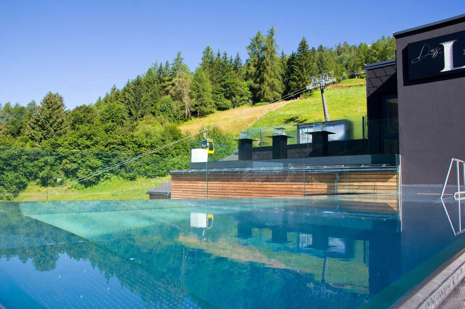 Swimming pool in Das Liftplatzl