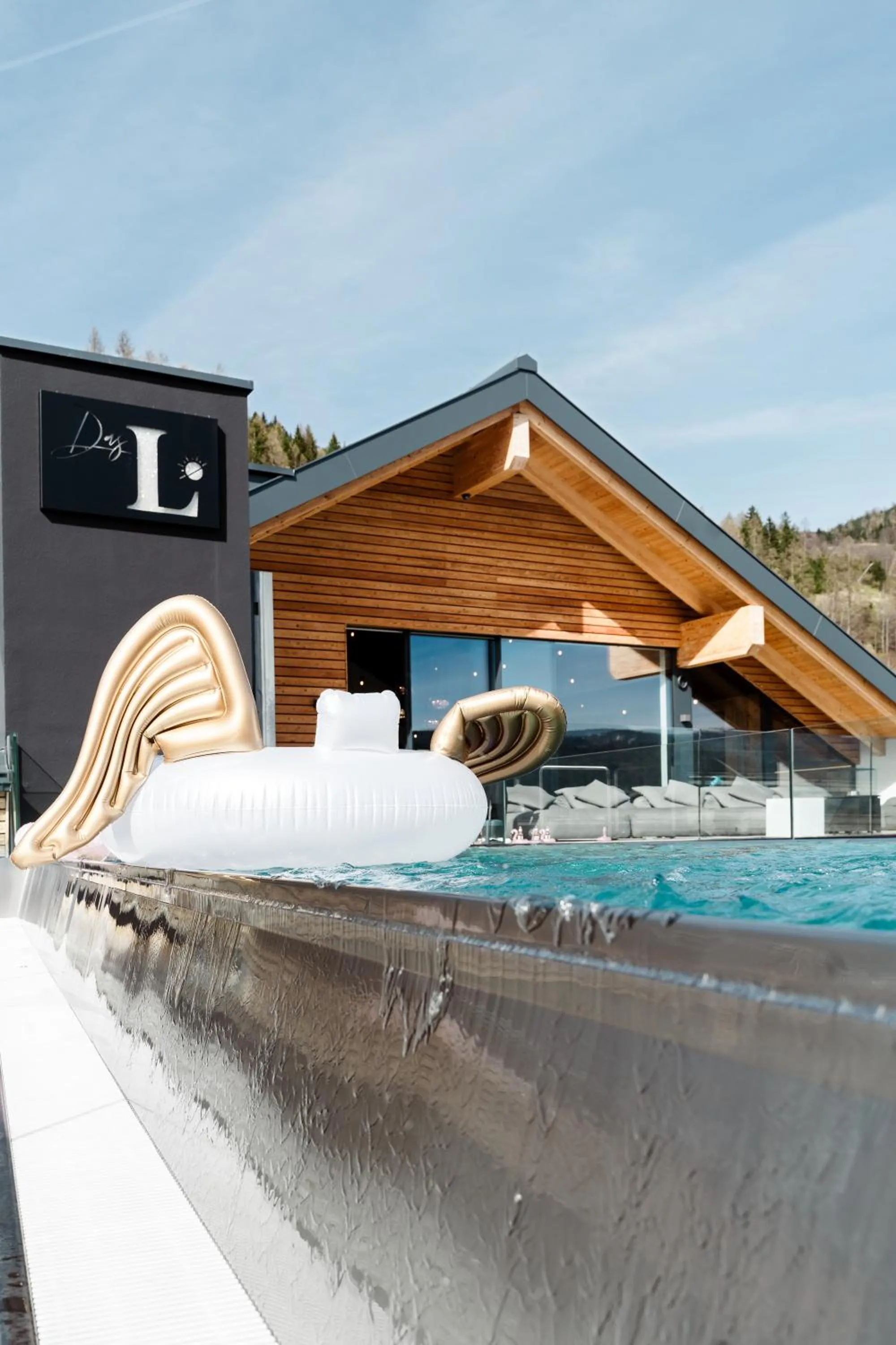 Swimming pool in Das Liftplatzl