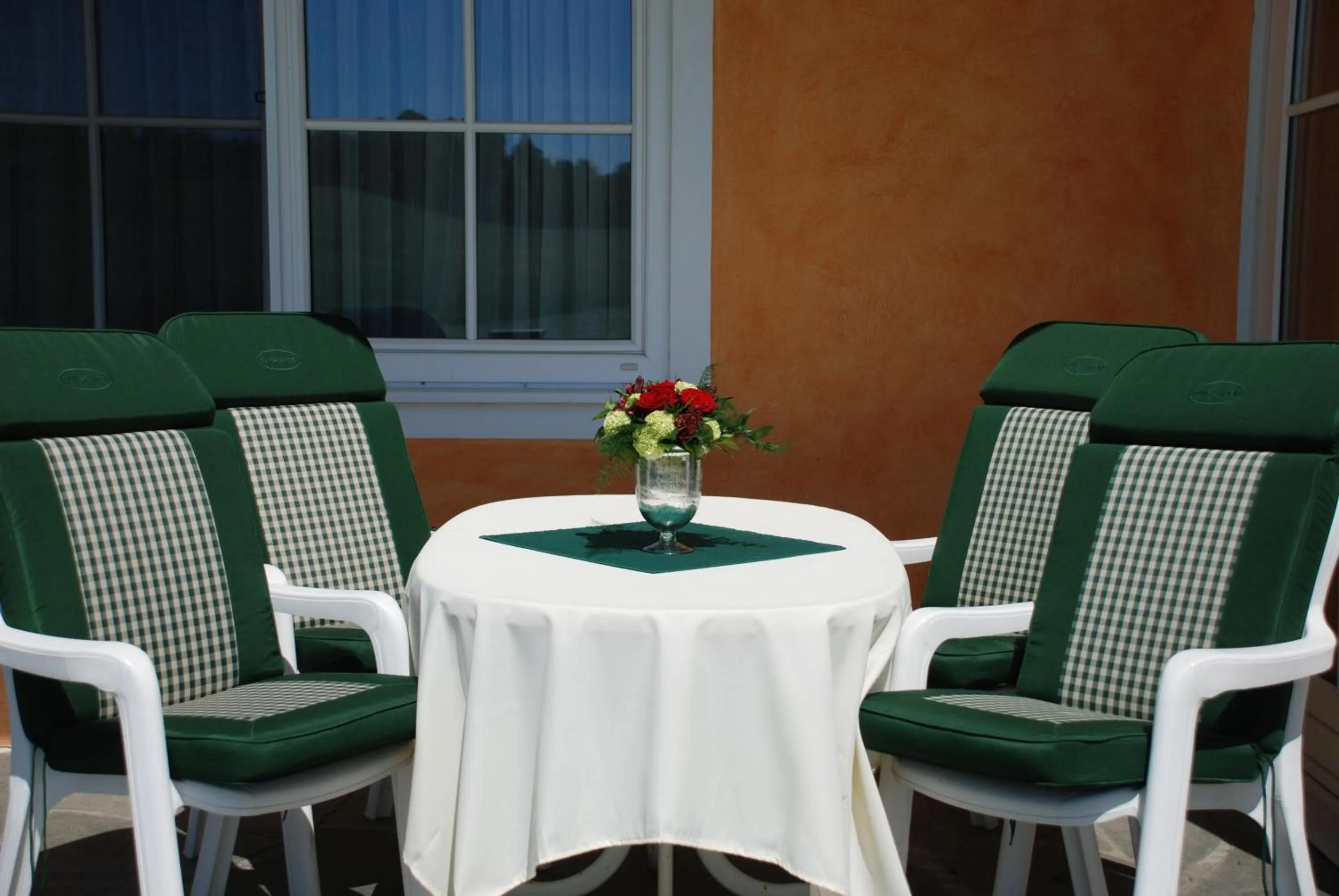 Balcony/Terrace in Landhaus Brieger
