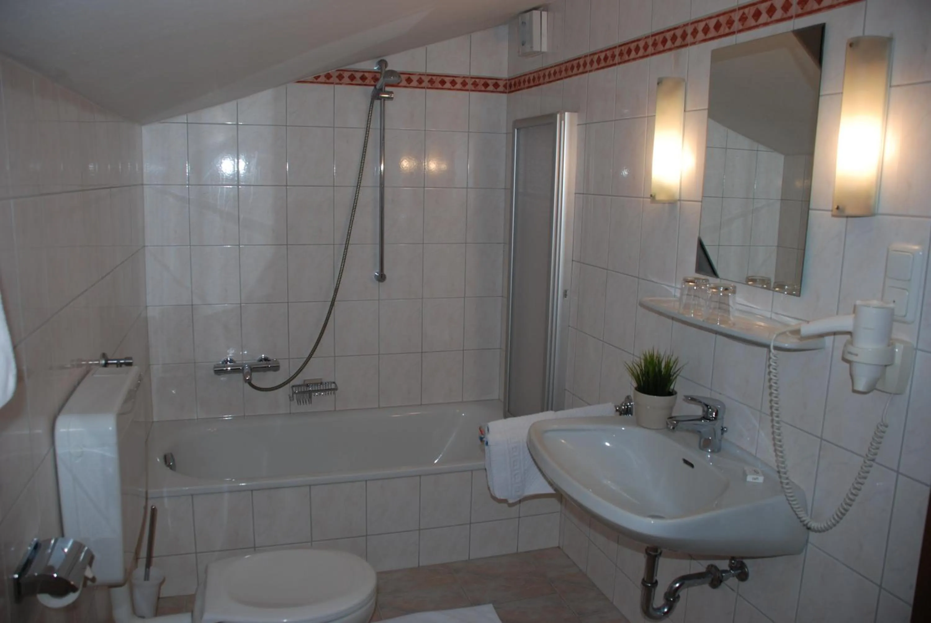 Bathroom in Landhaus Brieger